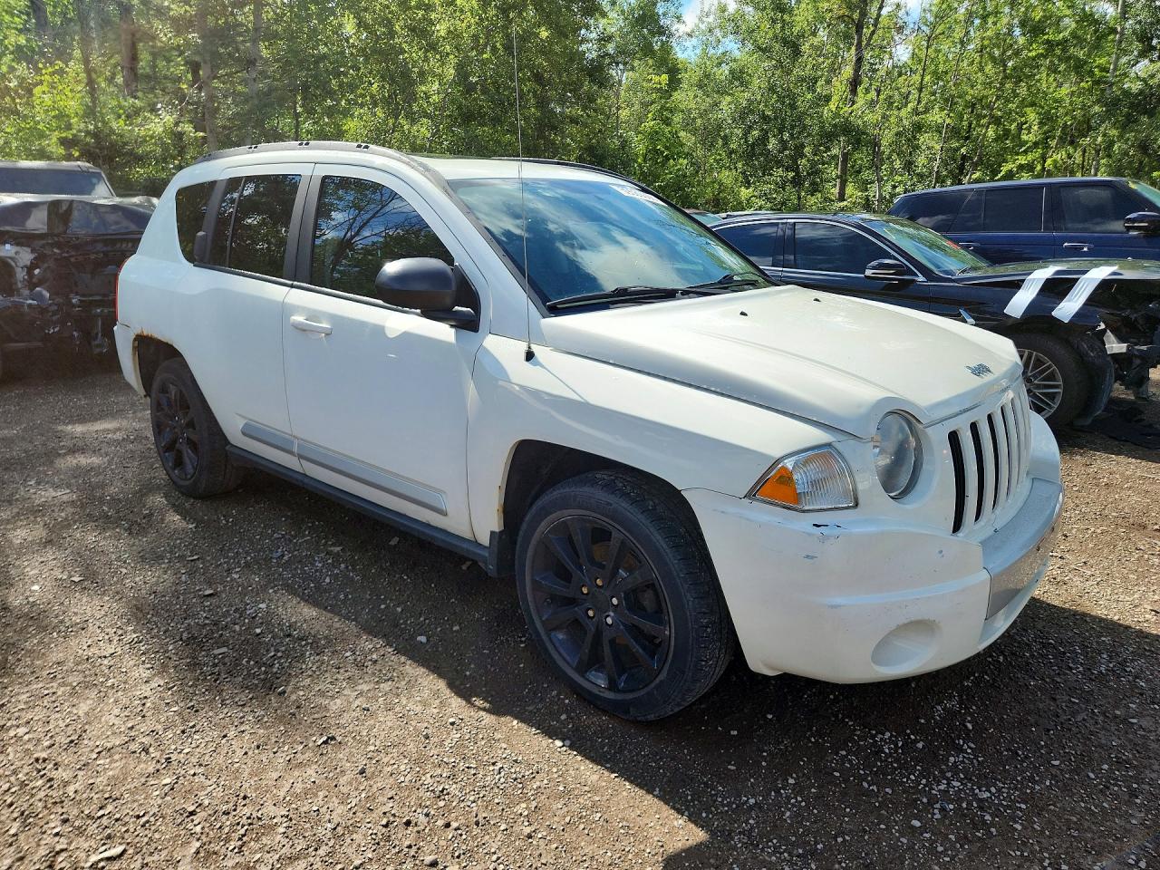 2010 Jeep Compass Limited Белый vin: 1J4NF5FB8AD563277