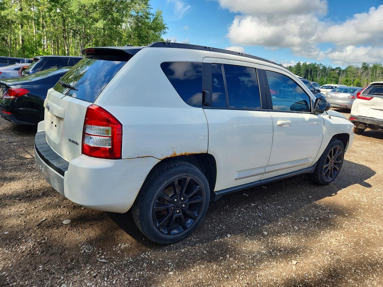 2010 Jeep Compass Limited Белый vin: 1J4NF5FB8AD563277