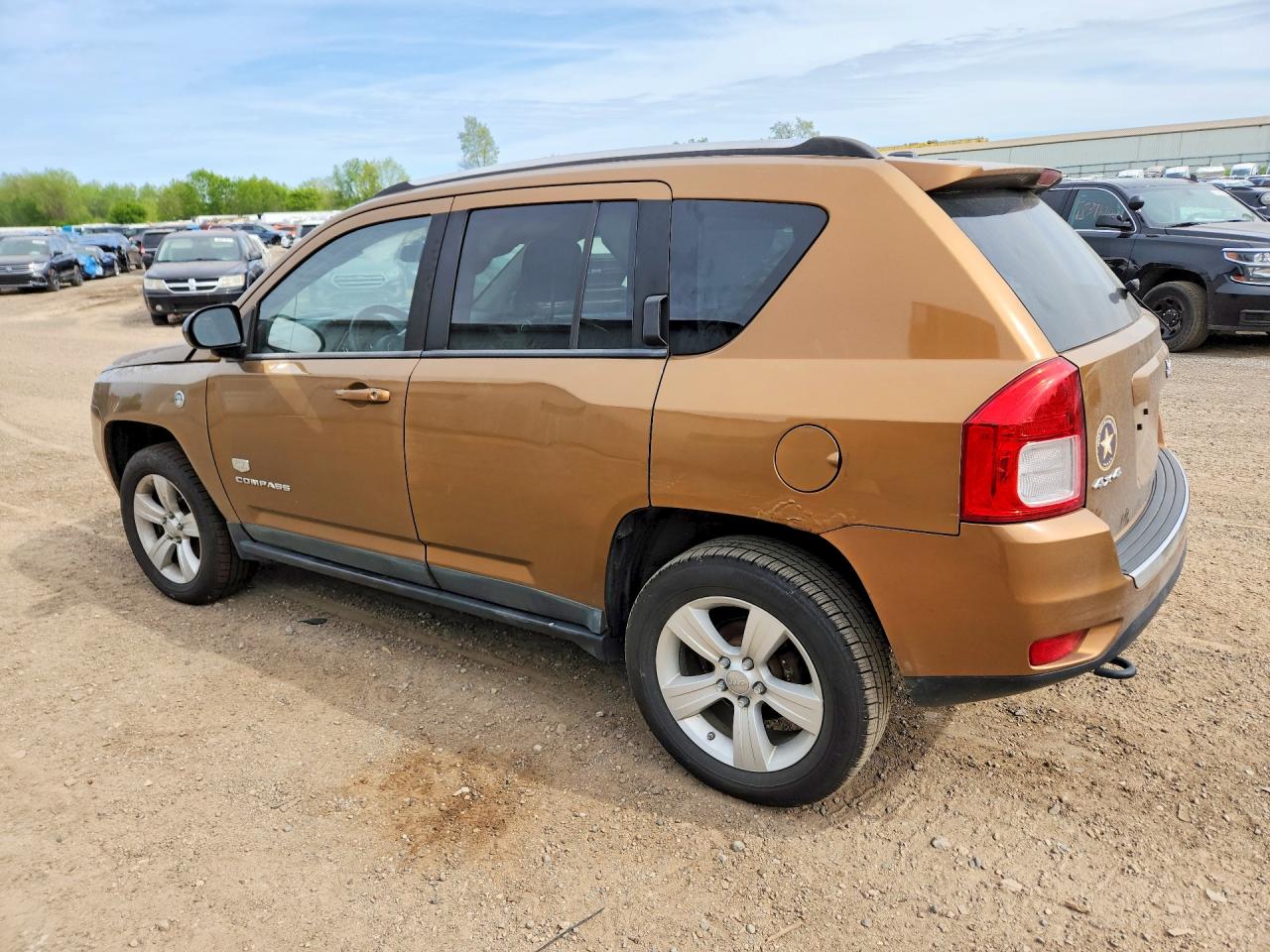 2011 Jeep Compass Limited Tan vin: 1J4NF5FB8BD165195