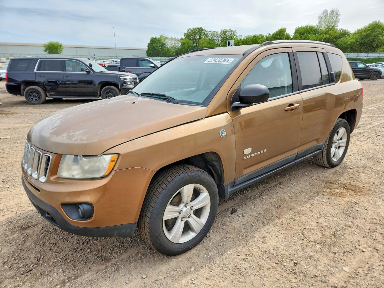 2011 Jeep Compass Limited Tan vin: 1J4NF5FB8BD165195