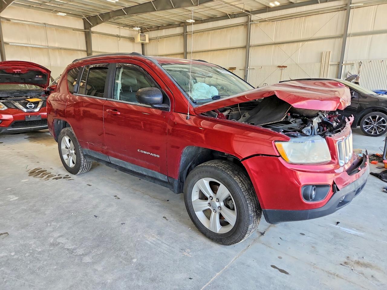 2011 Jeep Compass Limited Красный vin: 1J4NF5FB9BD204800