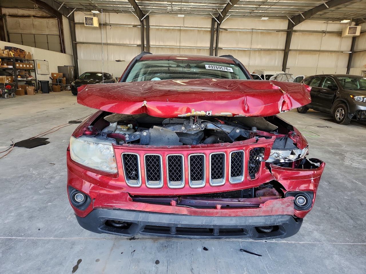 2011 Jeep Compass Limited Красный vin: 1J4NF5FB9BD204800