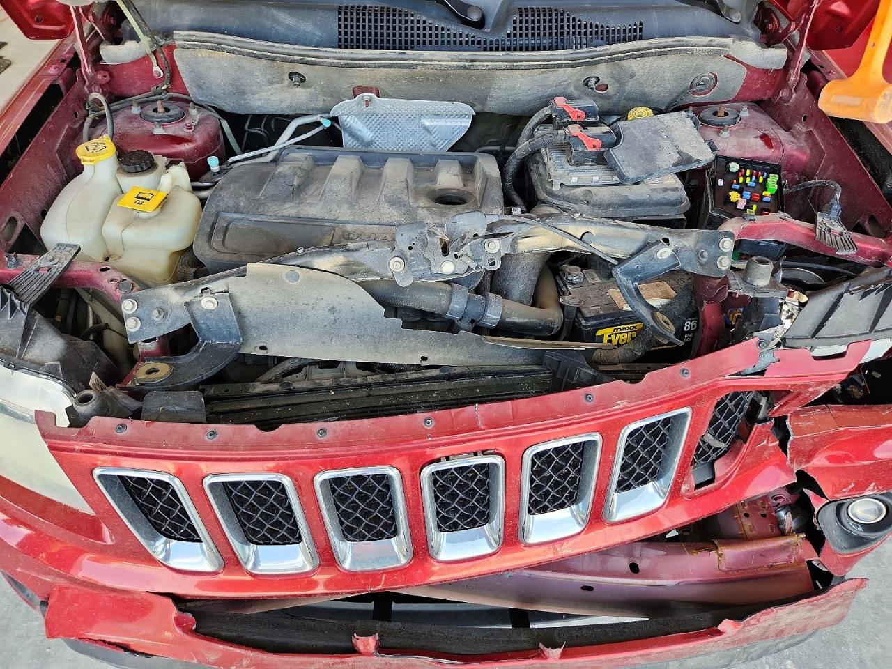 2011 Jeep Compass Limited Красный vin: 1J4NF5FB9BD204800