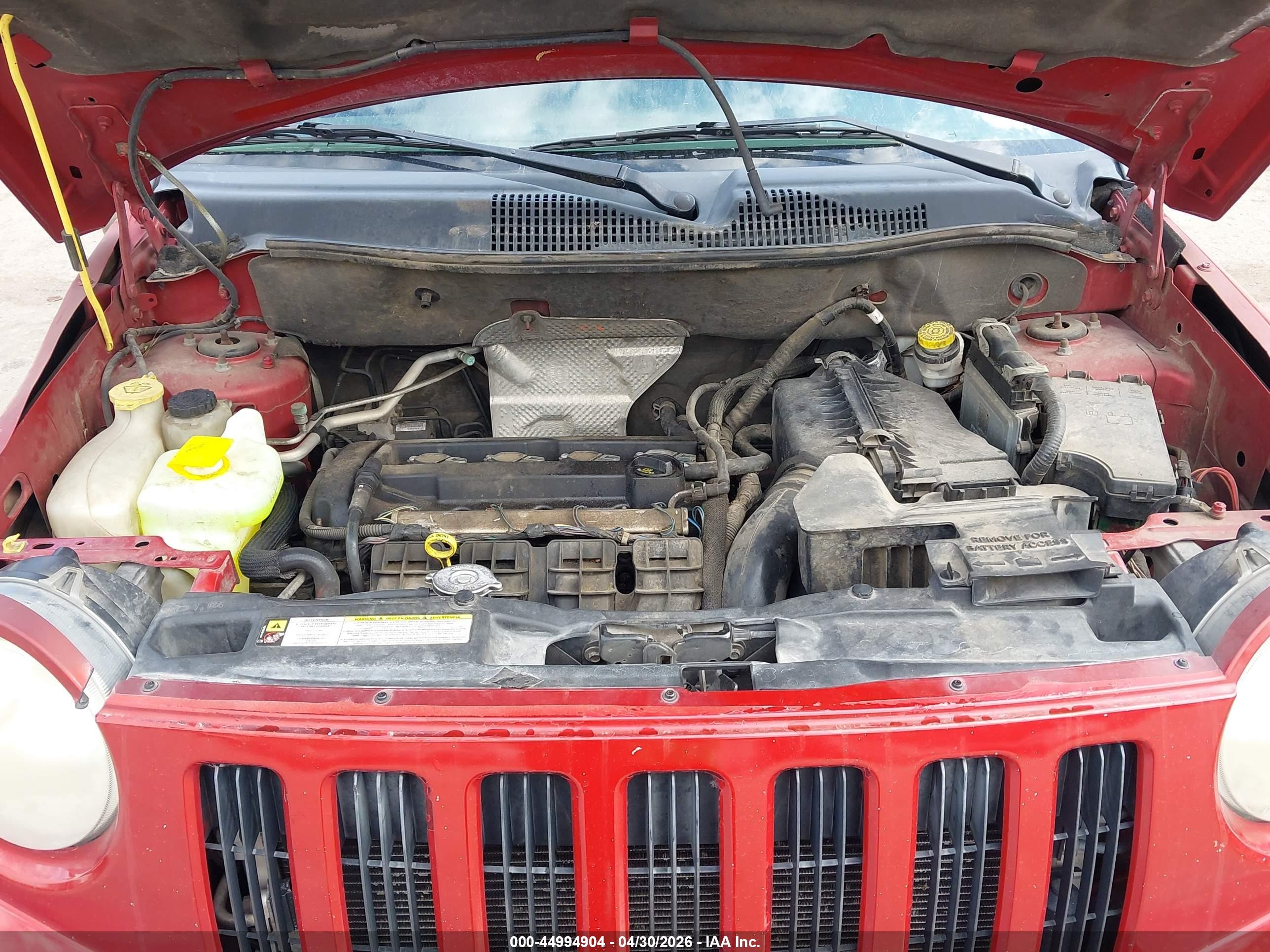 2010 Jeep Compass Sport Red vin: 1J4NT1FA3AD660461