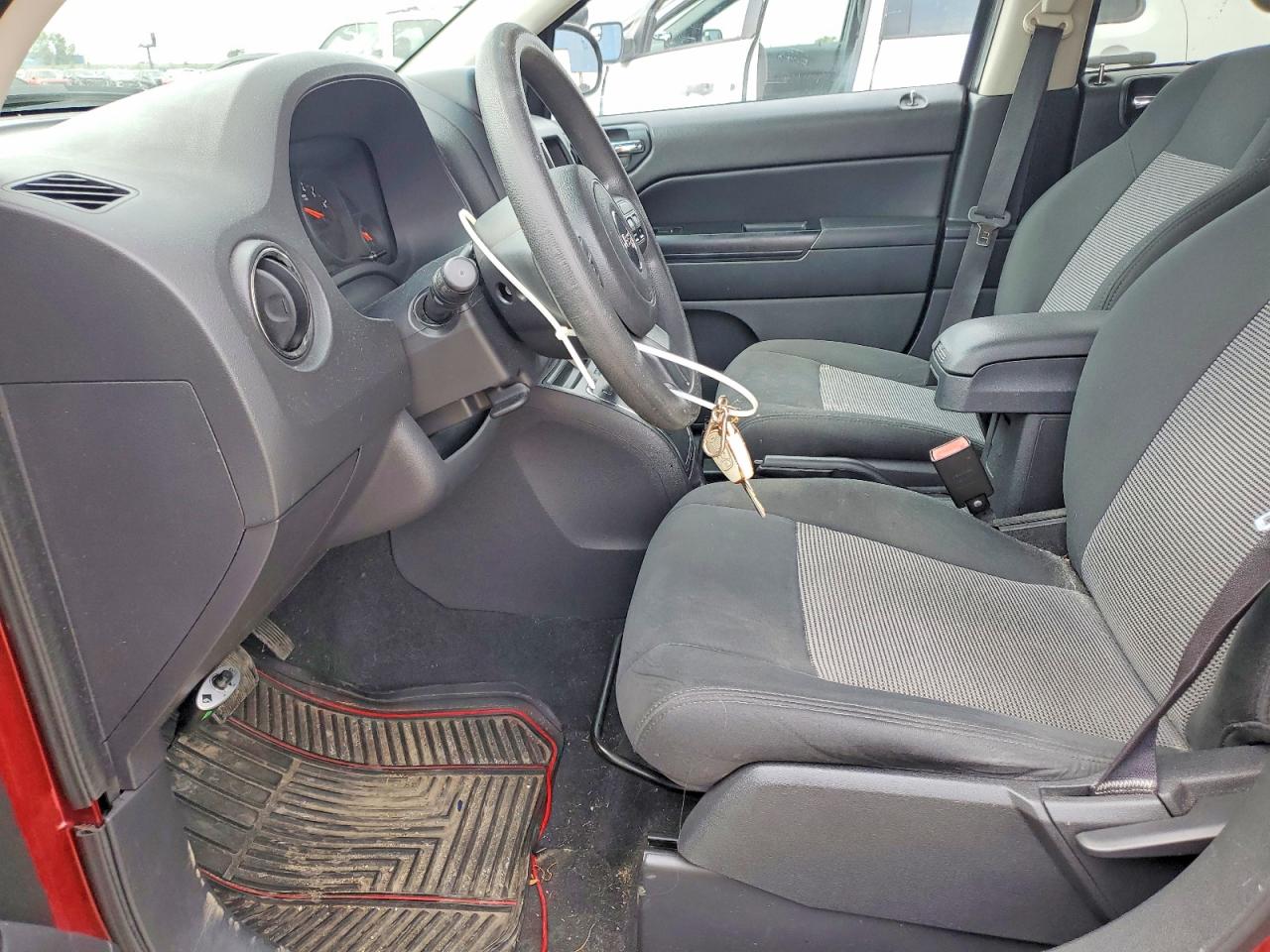 2011 Jeep Compass Sport Красный vin: 1J4NT1FA3BD139435