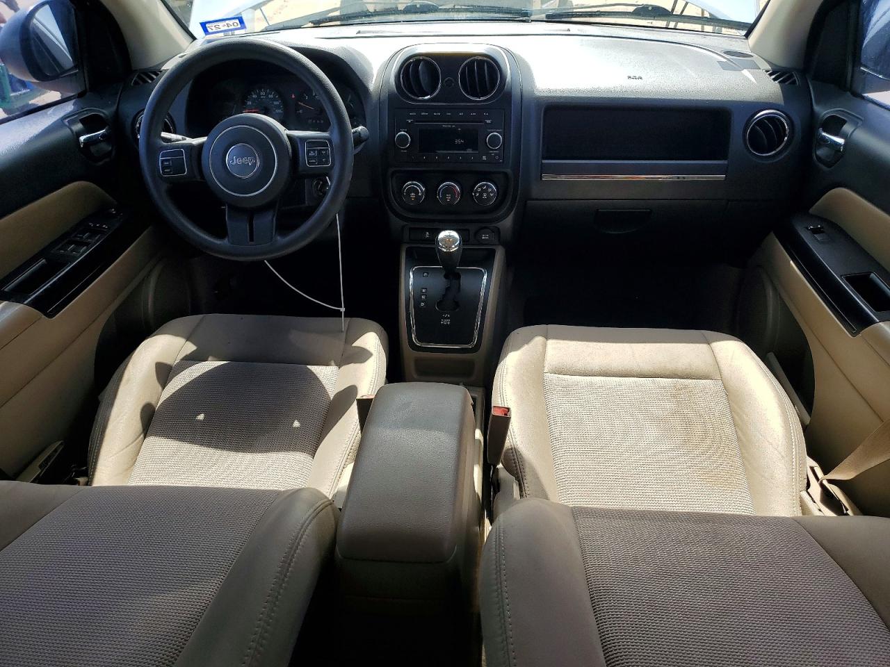 2011 Jeep Compass Sport White vin: 1J4NT1FA8BD290268