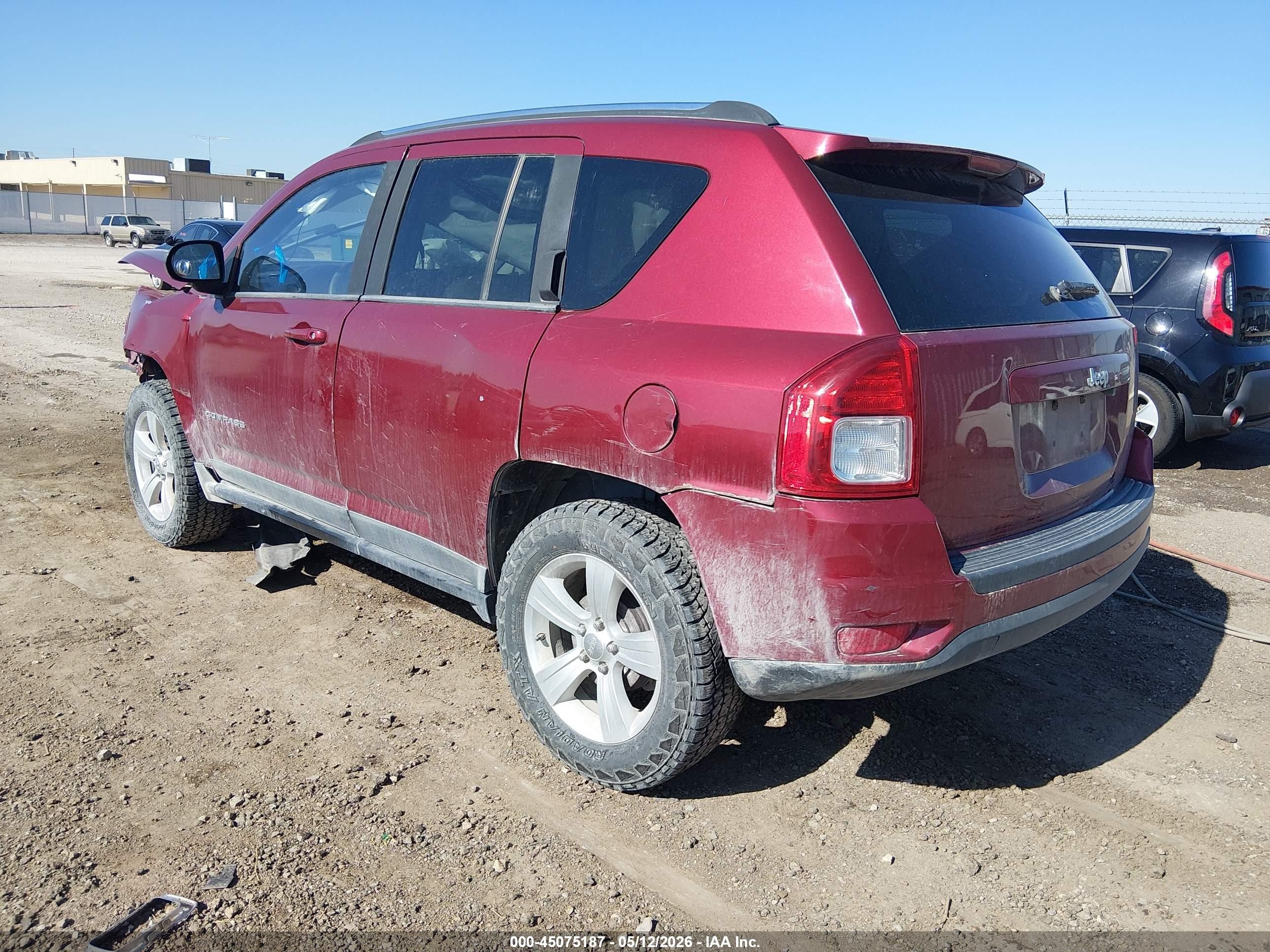 2011 Jeep Compass   Red vin: 1J4NT1FA9BD189904