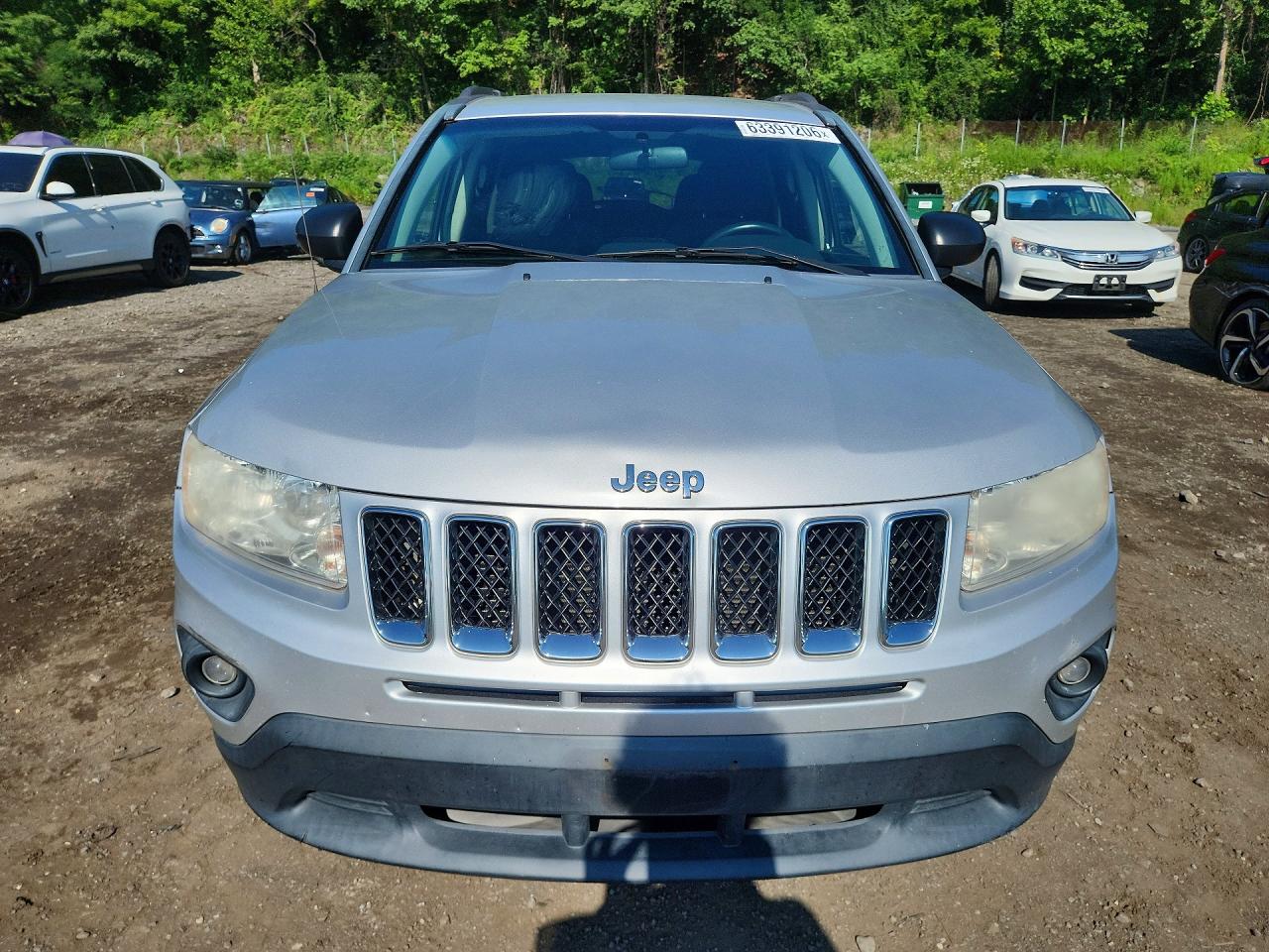 2011 Jeep Compass Sport Gray vin: 1J4NT1FB1BD162124