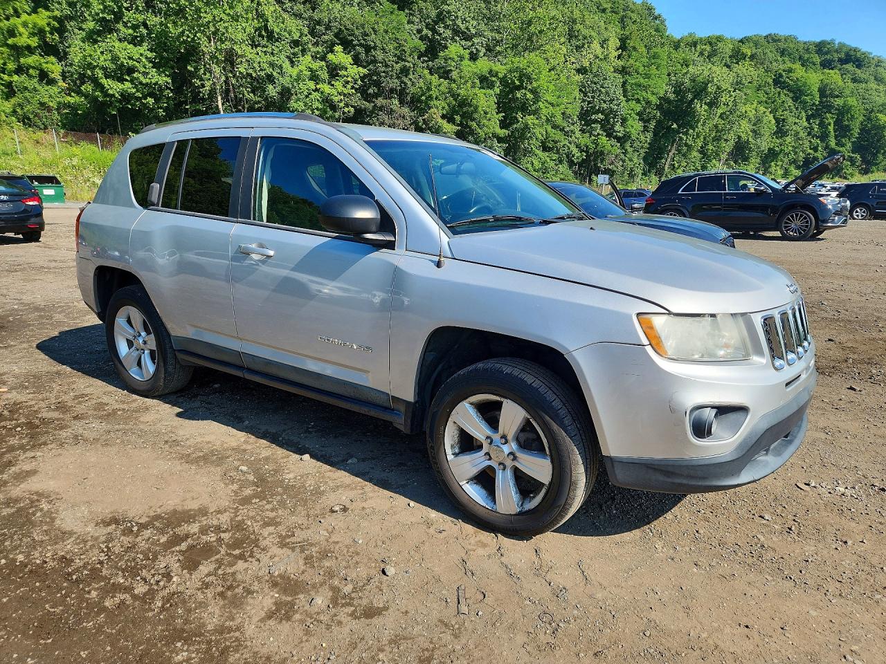 2011 Jeep Compass Sport Gray vin: 1J4NT1FB1BD162124
