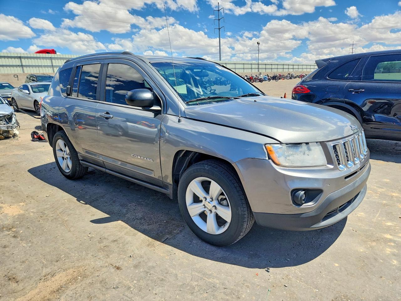 2011 Jeep Compass Sport Gray vin: 1J4NT1FB3BD253525