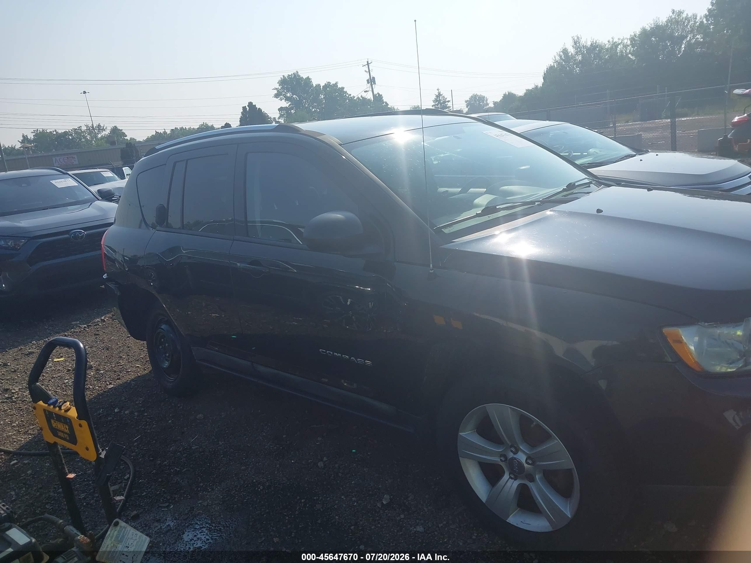 2011 Jeep Compass   Black vin: 1J4NT1FB8BD138760