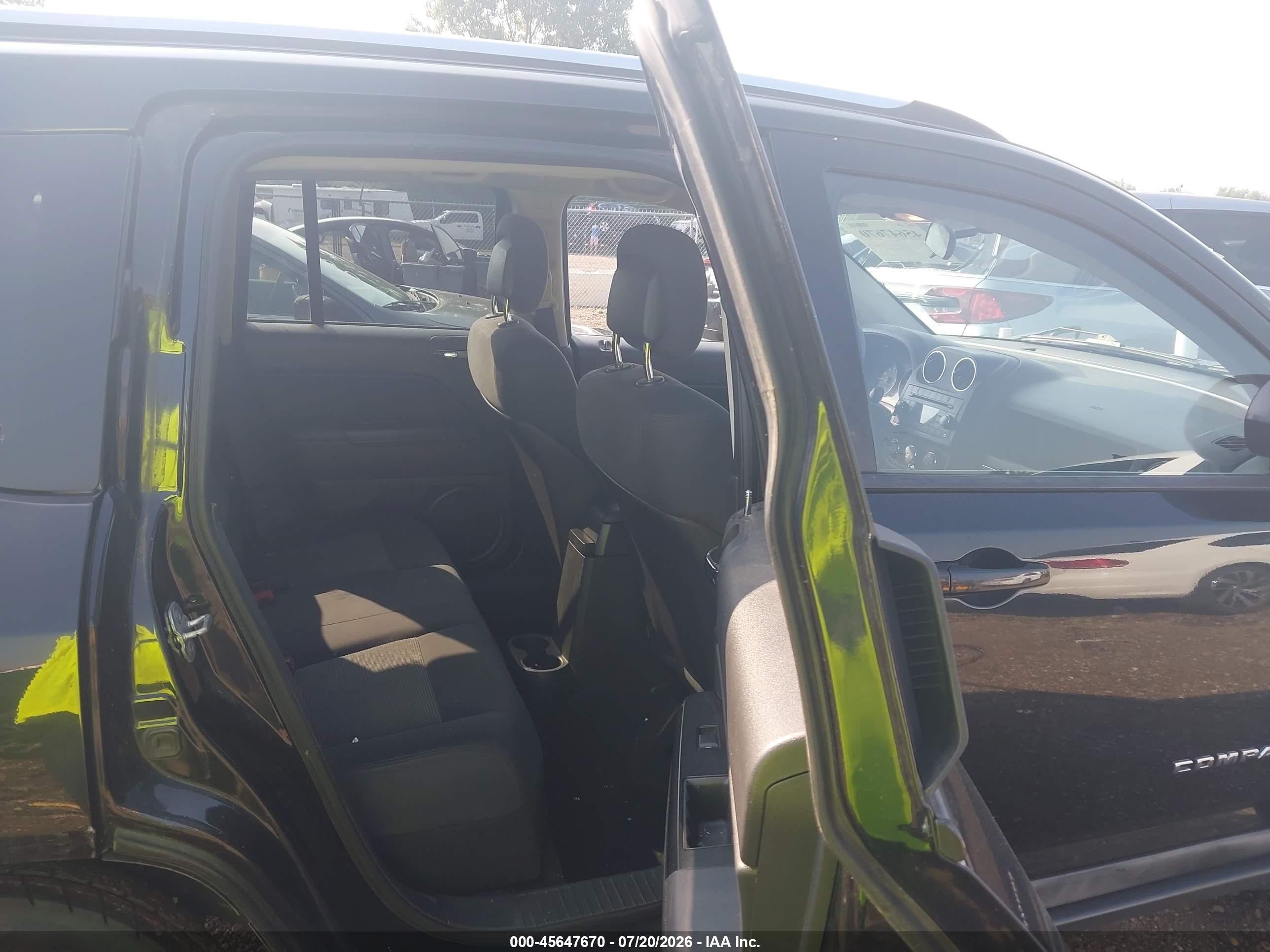 2011 Jeep Compass   Black vin: 1J4NT1FB8BD138760