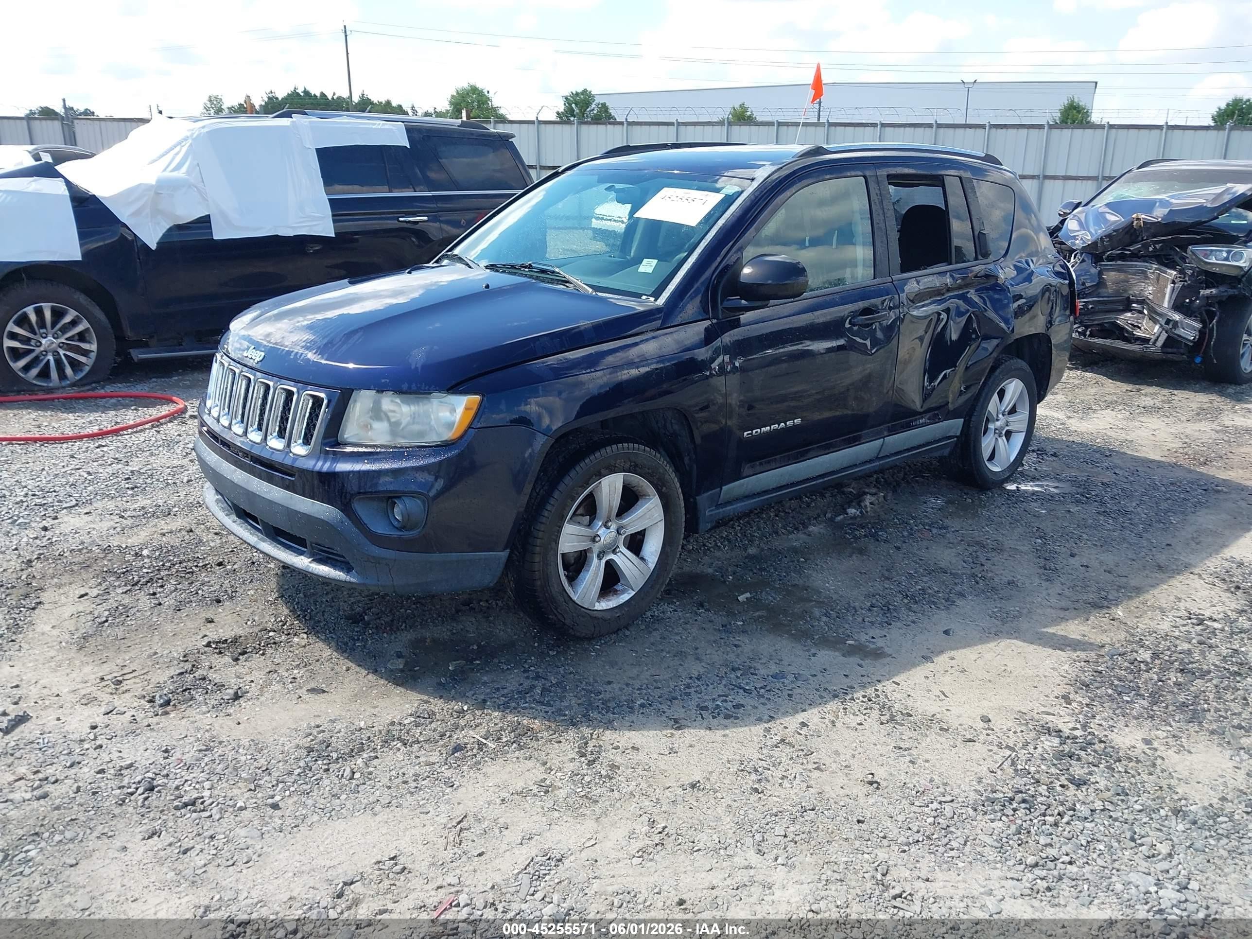 2011 Jeep Compass   Blue vin: 1J4NT1FB9BD224840