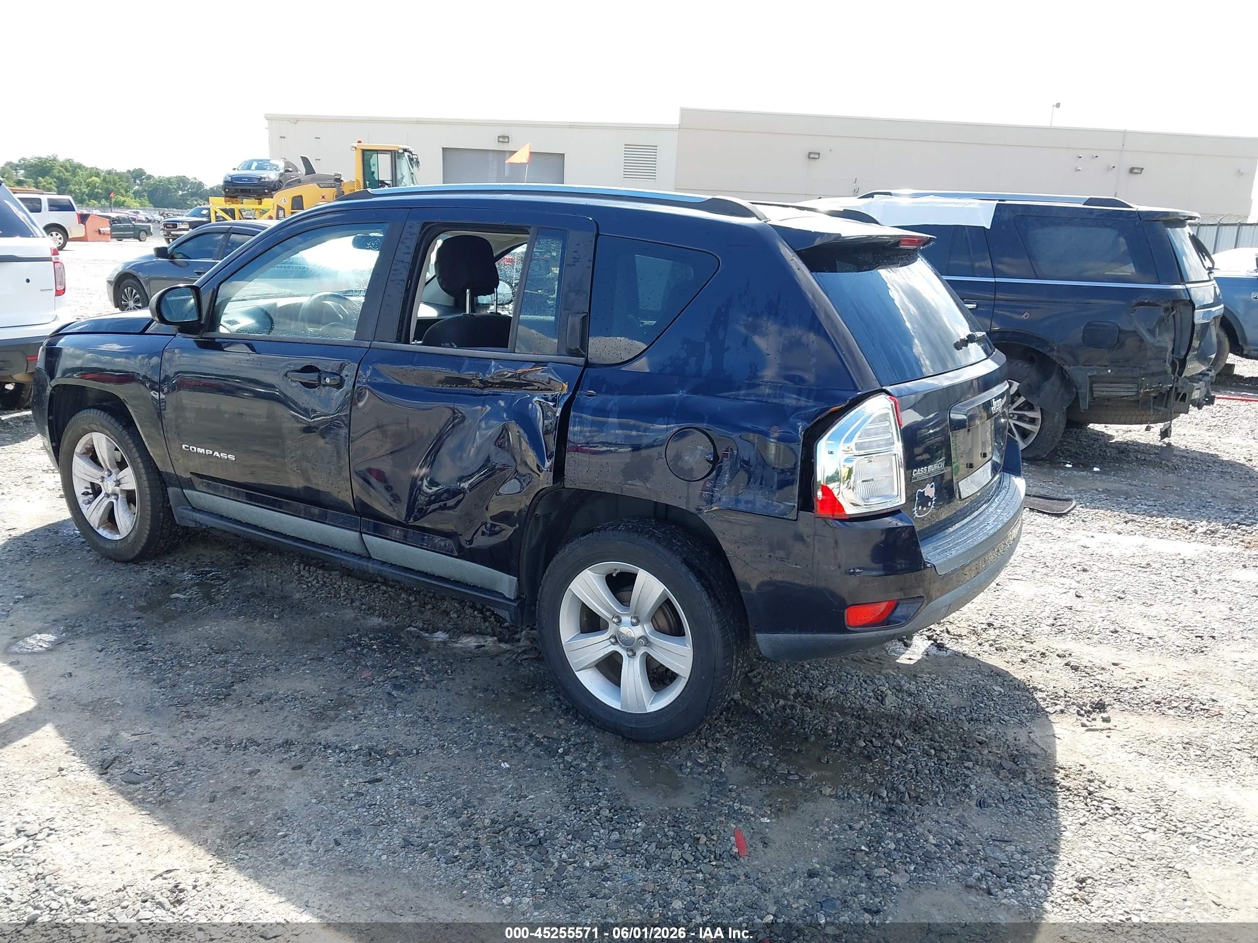2011 Jeep Compass   Blue vin: 1J4NT1FB9BD224840