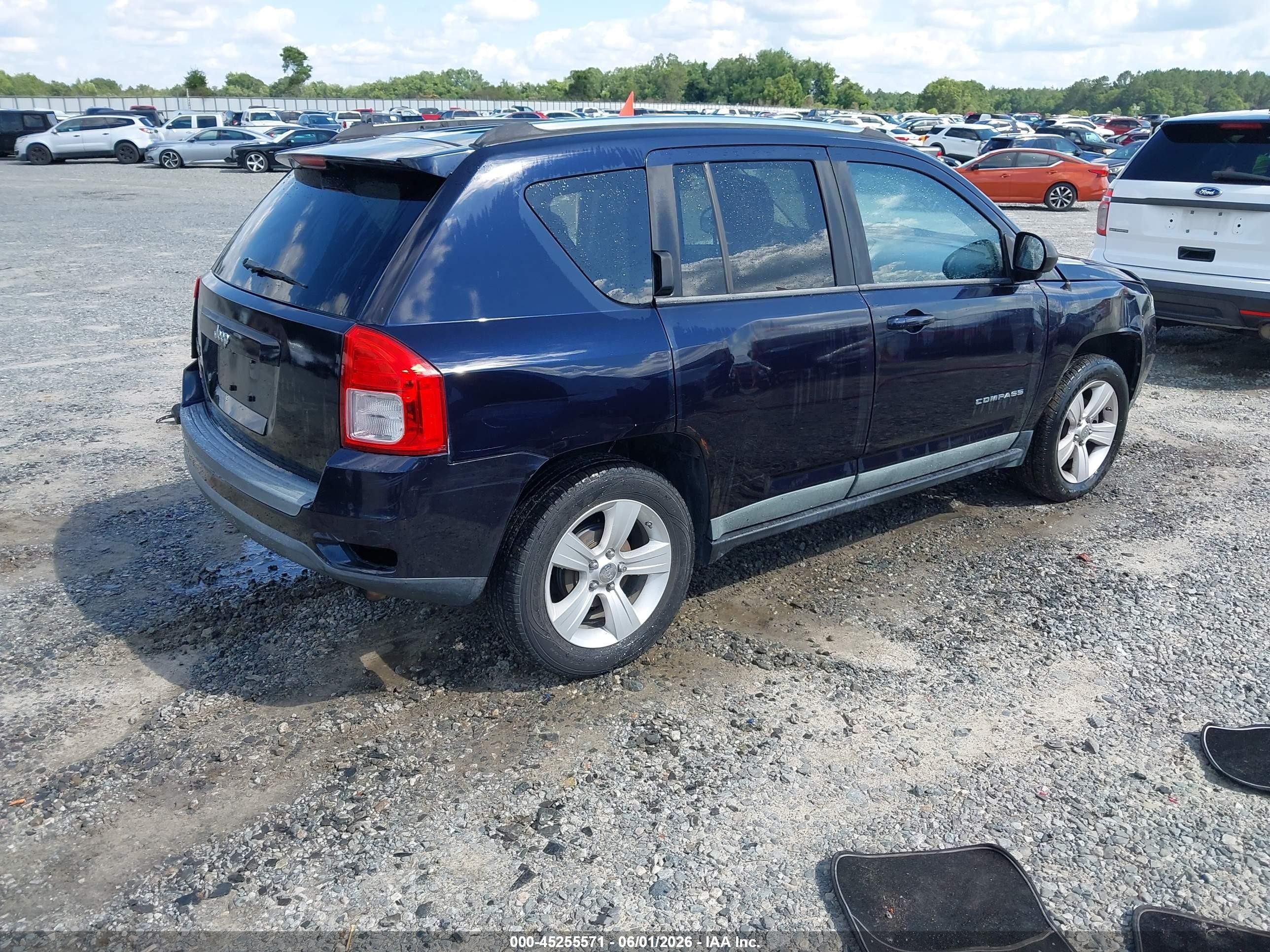 2011 Jeep Compass   Blue vin: 1J4NT1FB9BD224840