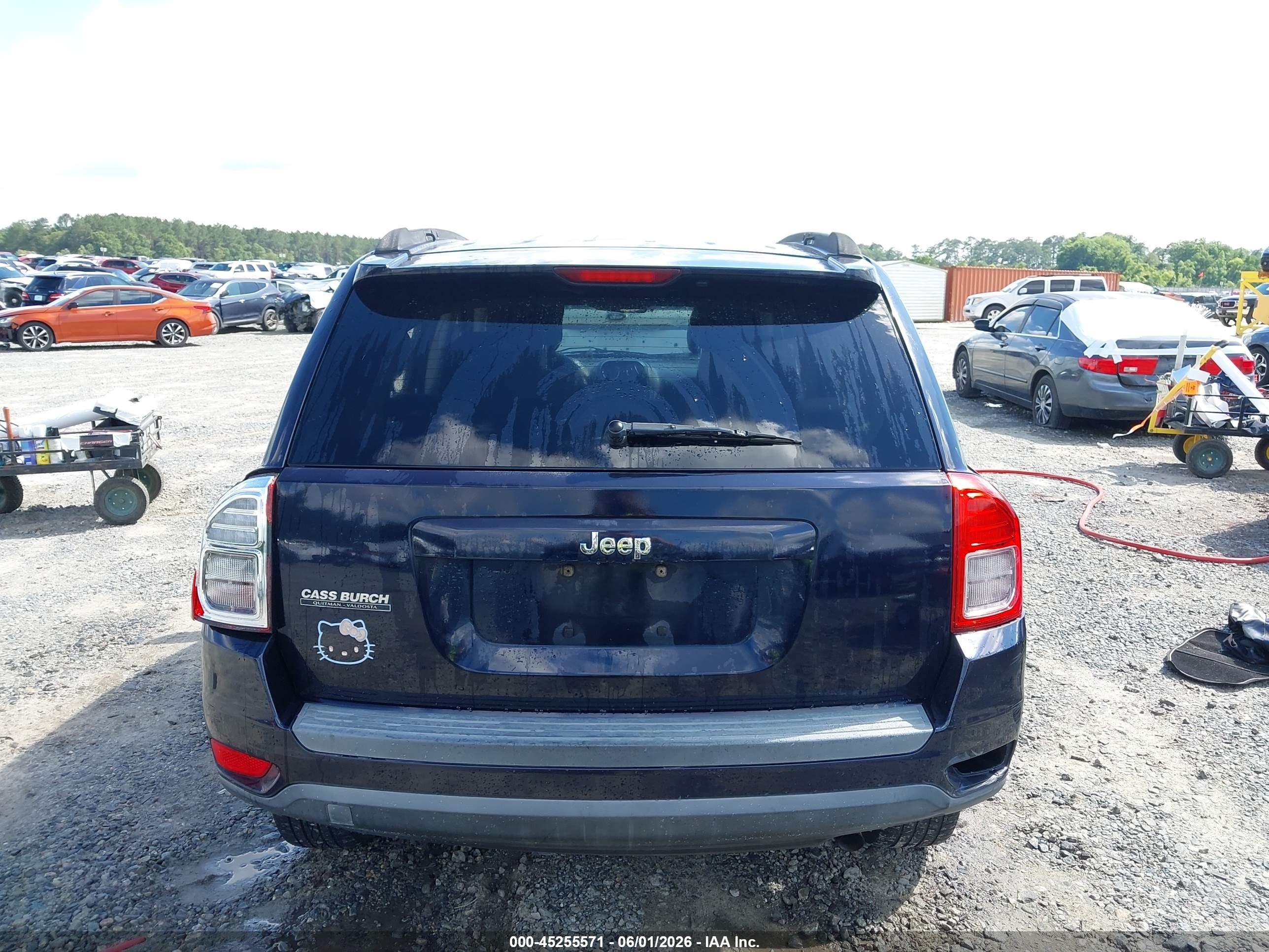 2011 Jeep Compass   Blue vin: 1J4NT1FB9BD224840