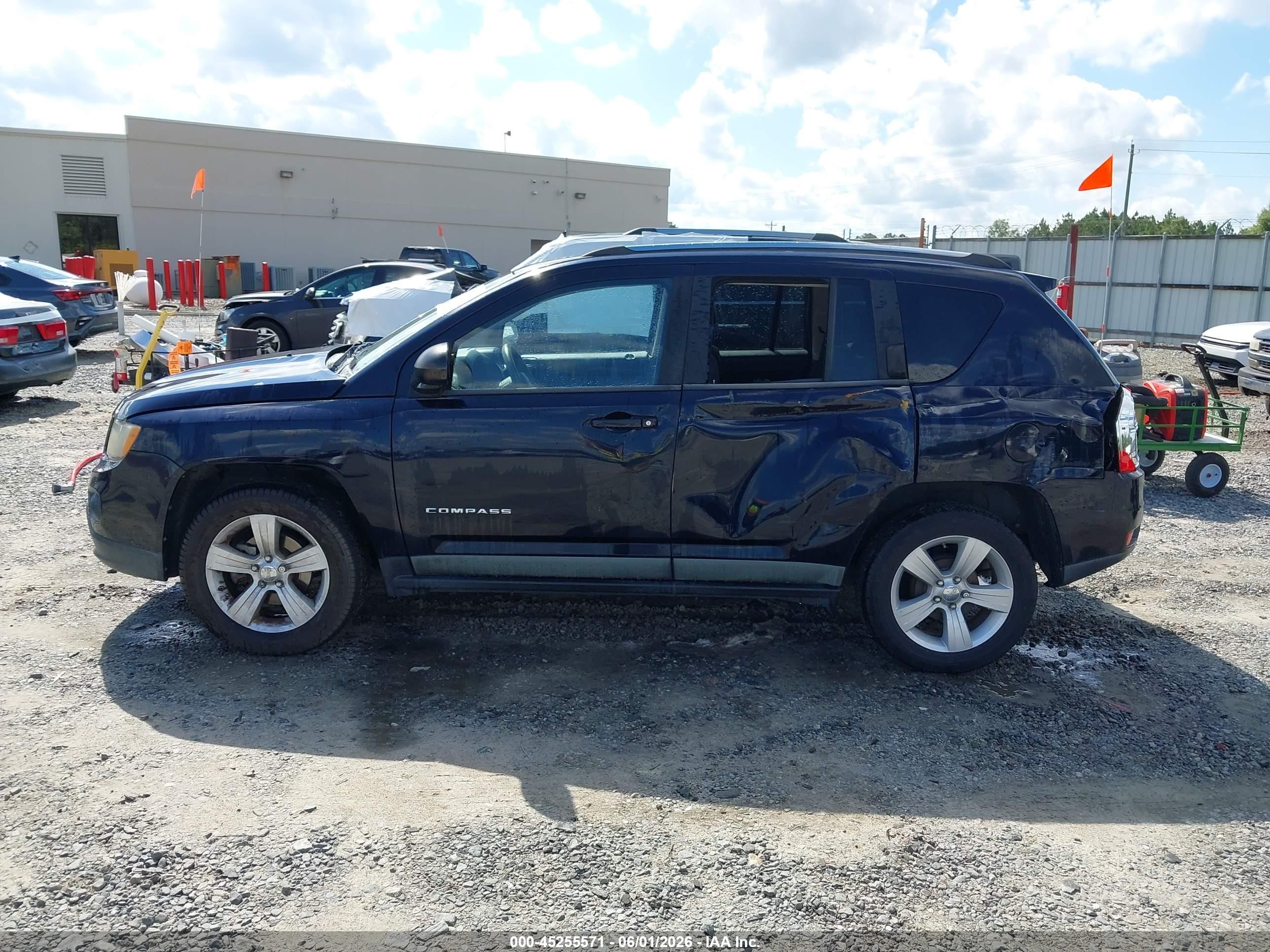 2011 Jeep Compass   Blue vin: 1J4NT1FB9BD224840