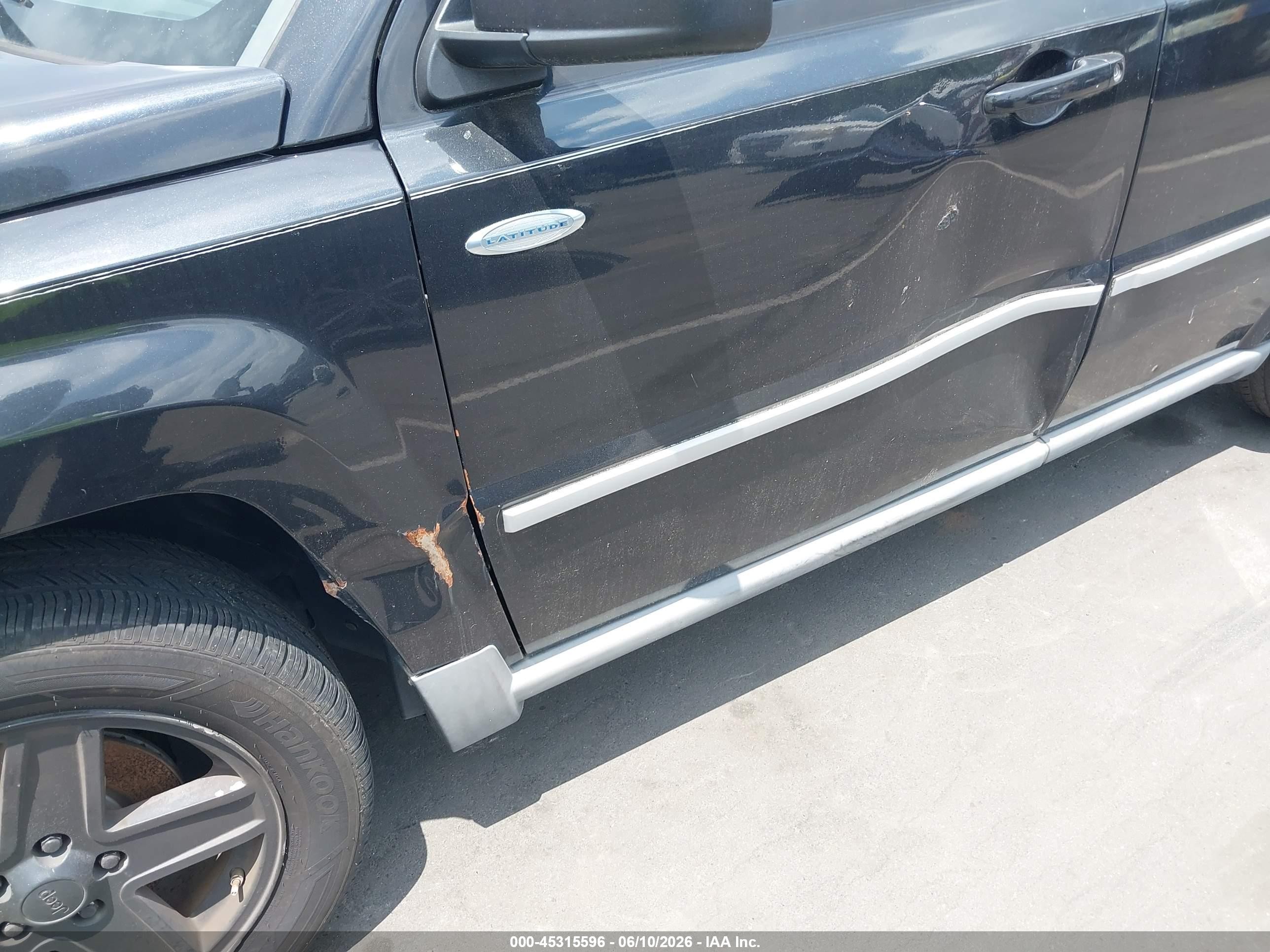 2010 Jeep Patriot Sport Black vin: 1J4NT1GA0AD666393