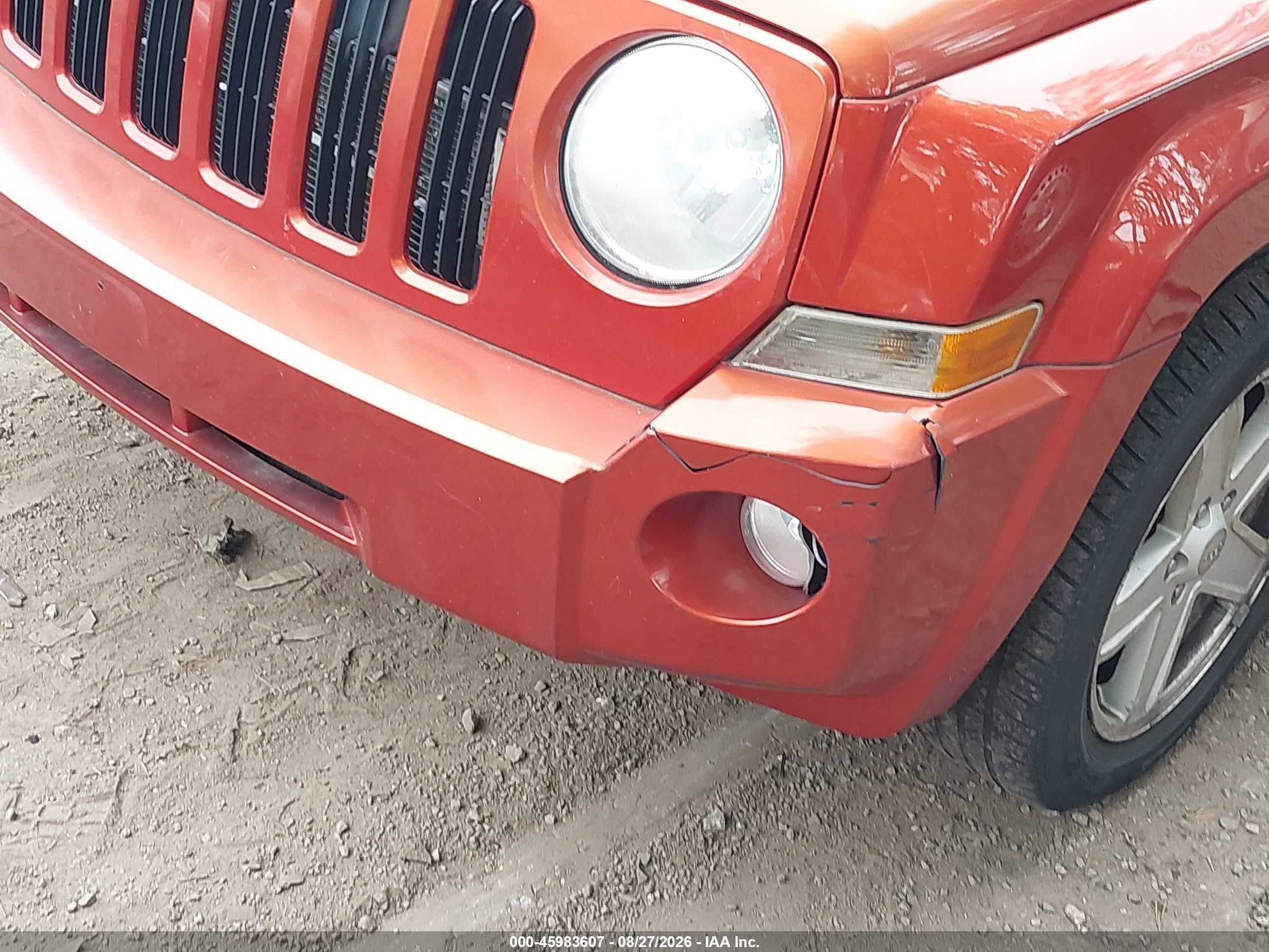 2010 Jeep Patriot Sport Orange vin: 1J4NT1GA2AD621858