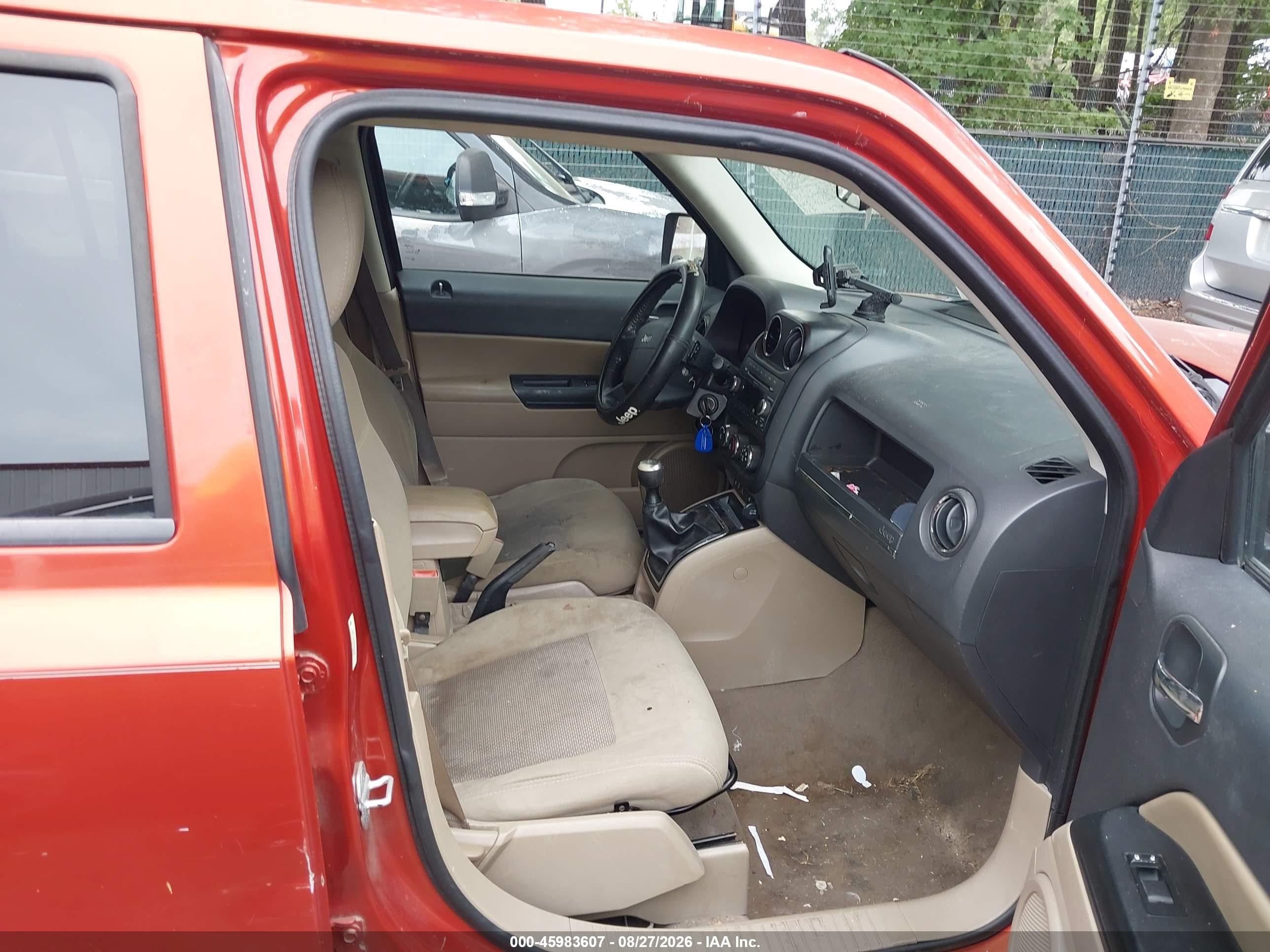 2010 Jeep Patriot Sport Orange vin: 1J4NT1GA2AD621858