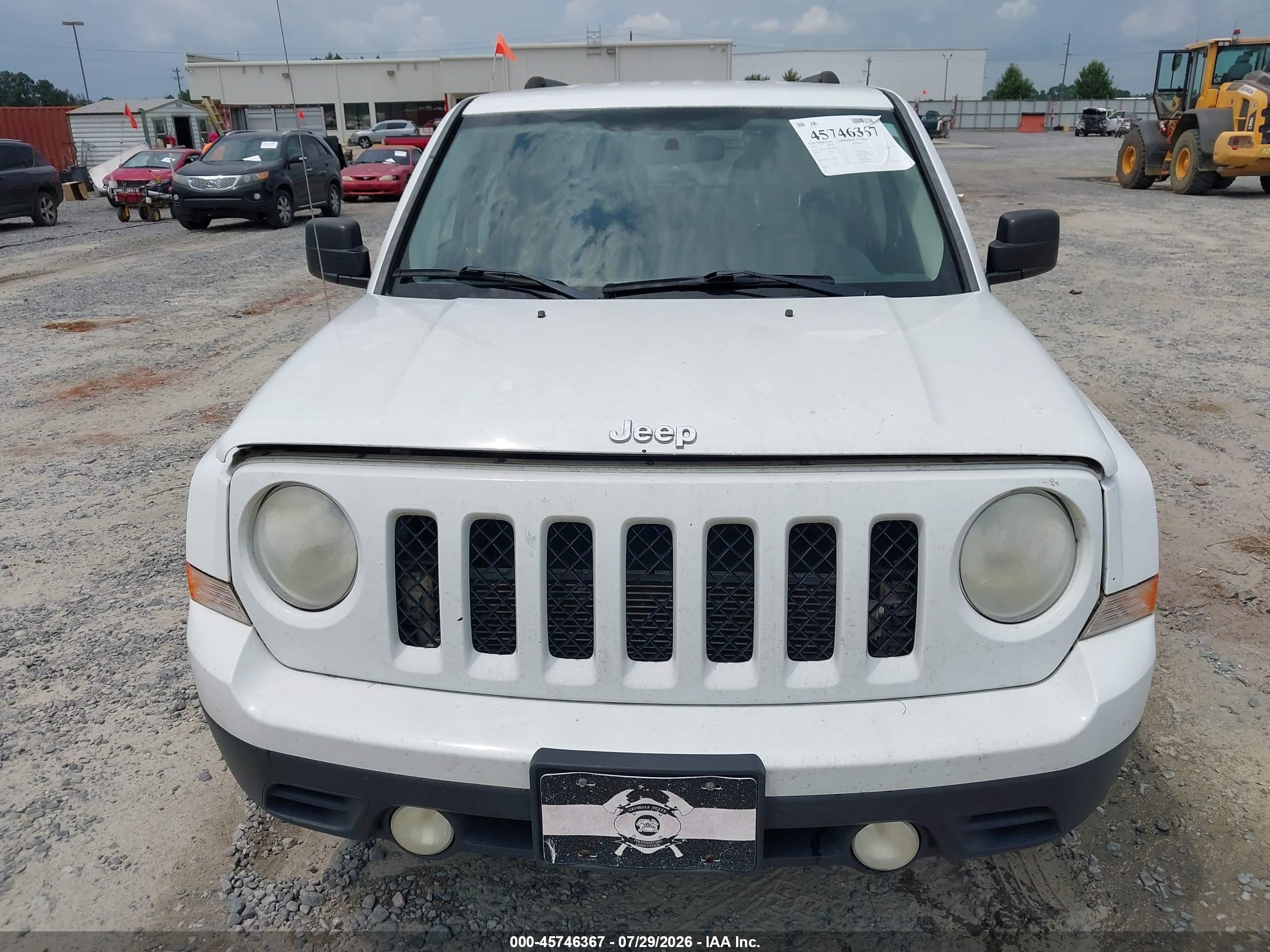 2011 Jeep Patriot Sport White vin: 1J4NT1GA2BD285372