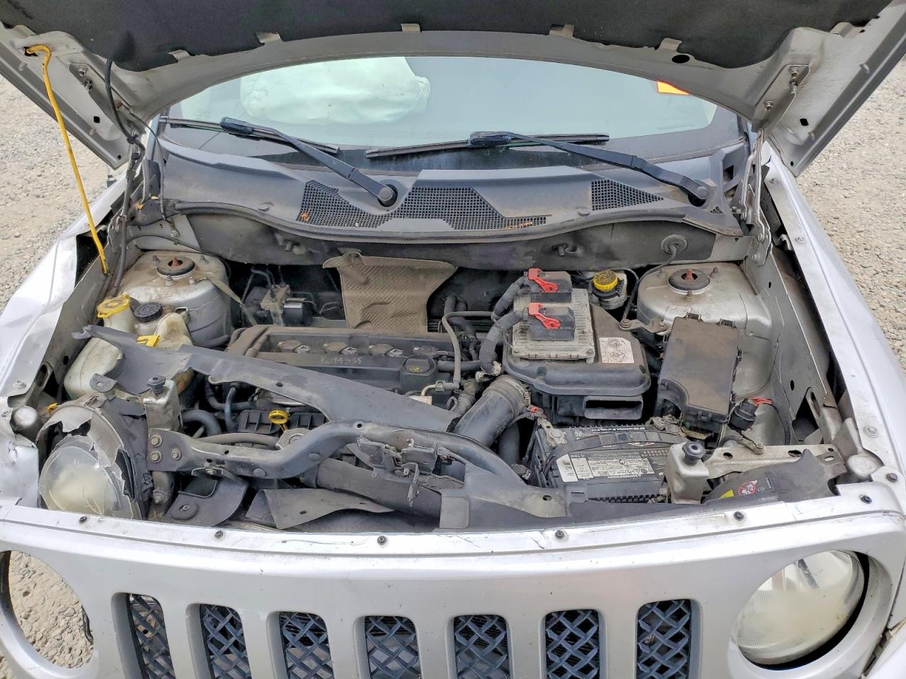 2011 Jeep Patriot Sport Silver vin: 1J4NT1GA3BD115750