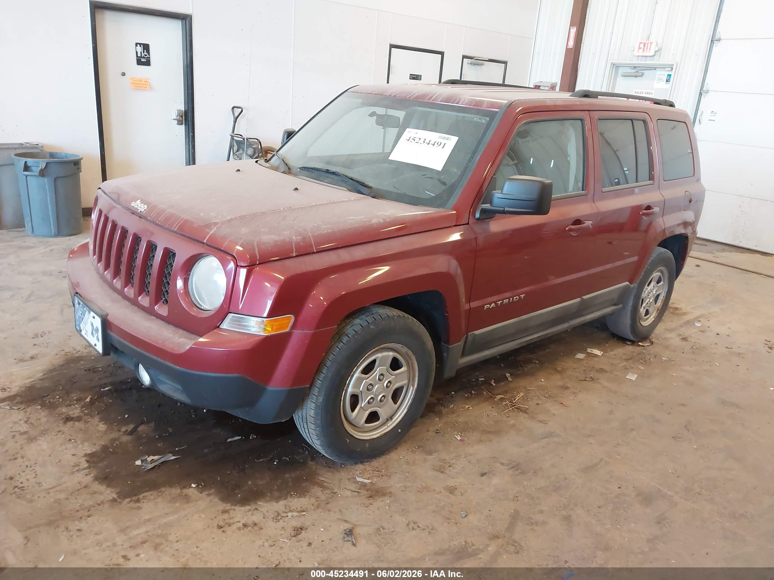 2011 Jeep Patriot Sport Red vin: 1J4NT1GA3BD129440