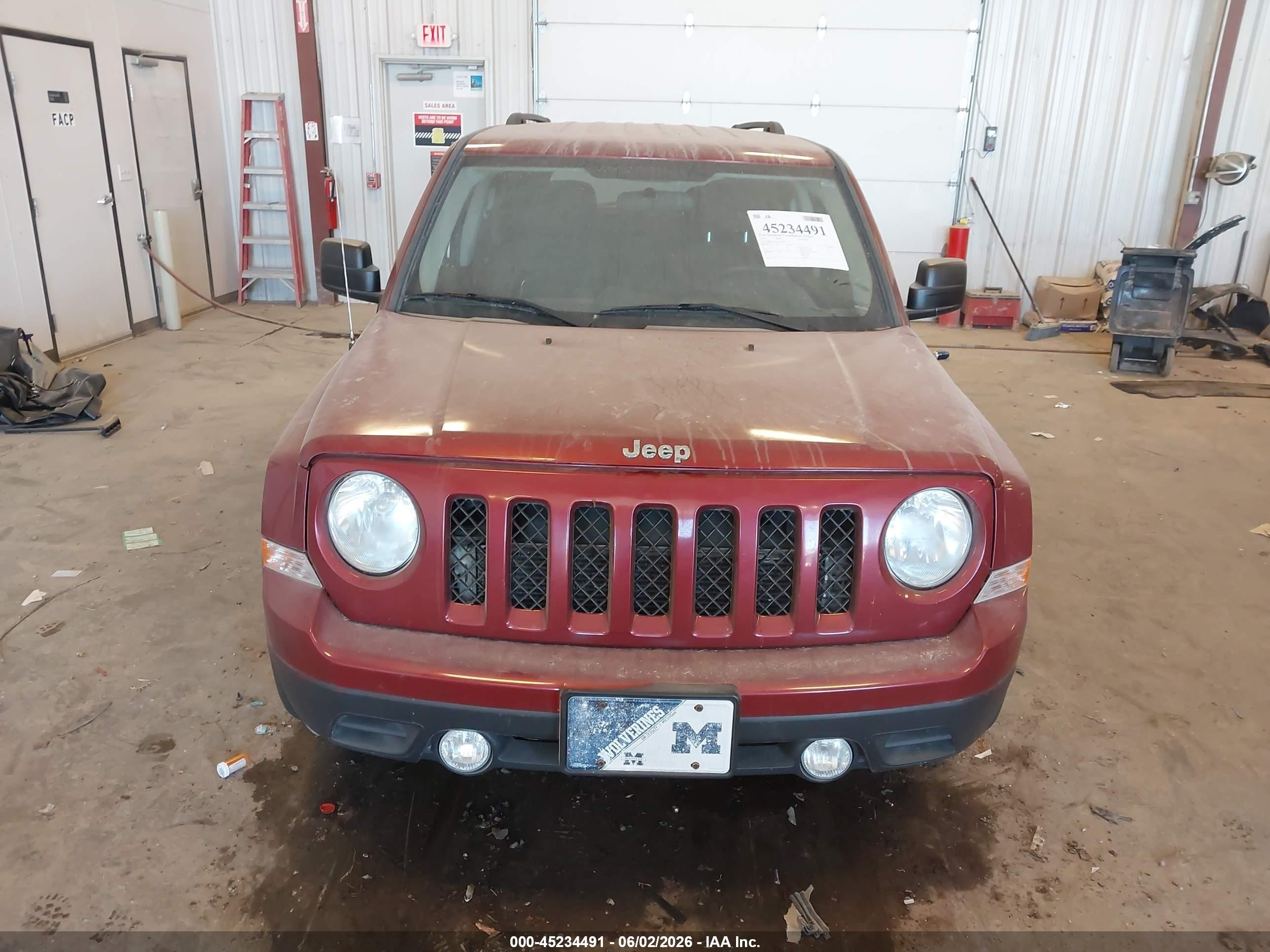 2011 Jeep Patriot Sport Red vin: 1J4NT1GA3BD129440