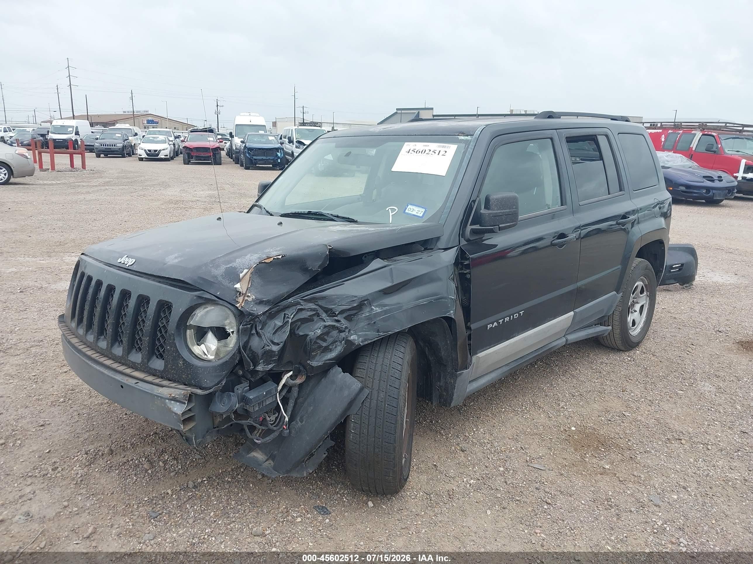 2011 Jeep Patriot Sport Black vin: 1J4NT1GA4BD108192