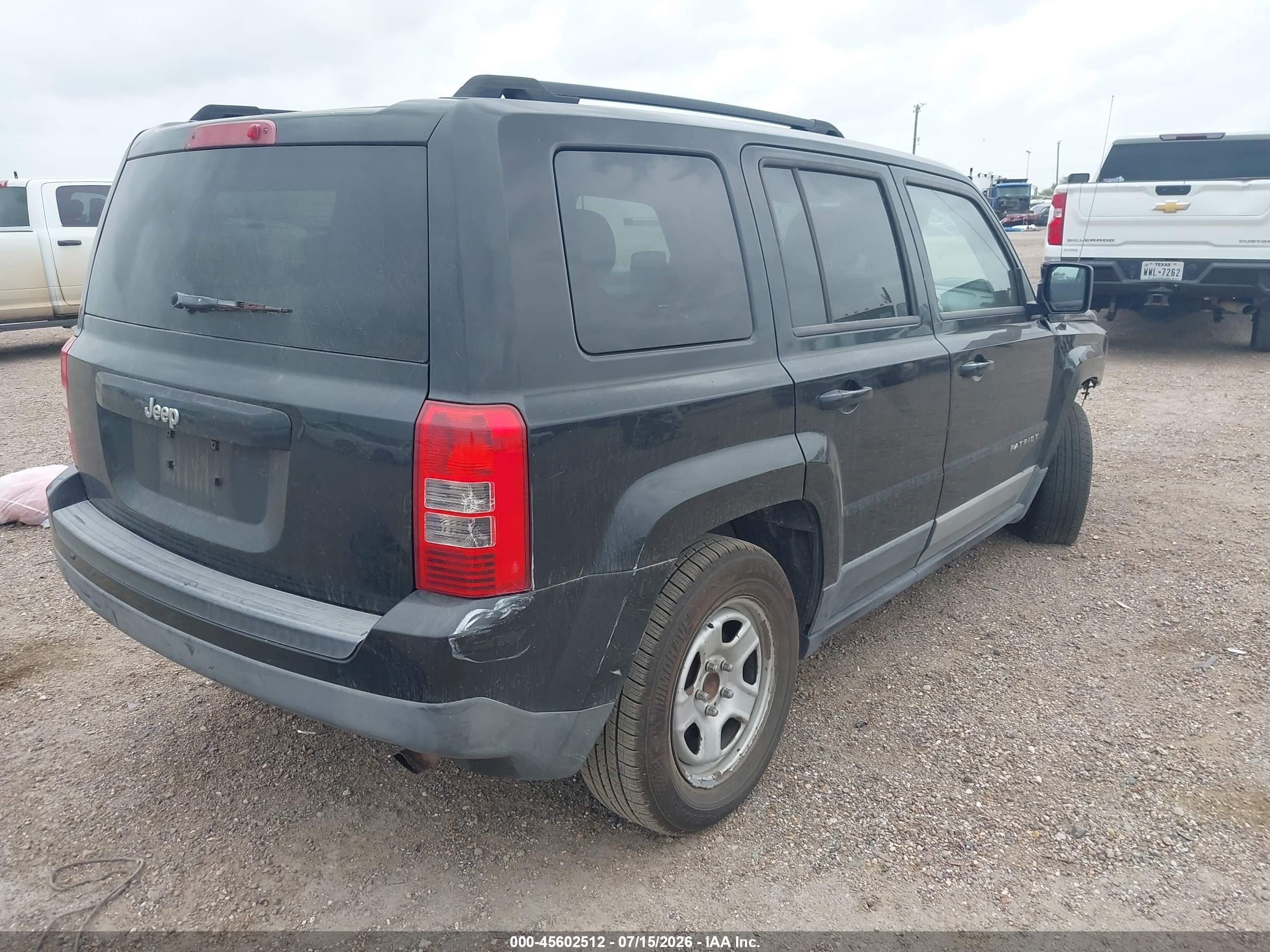 2011 Jeep Patriot Sport Black vin: 1J4NT1GA4BD108192
