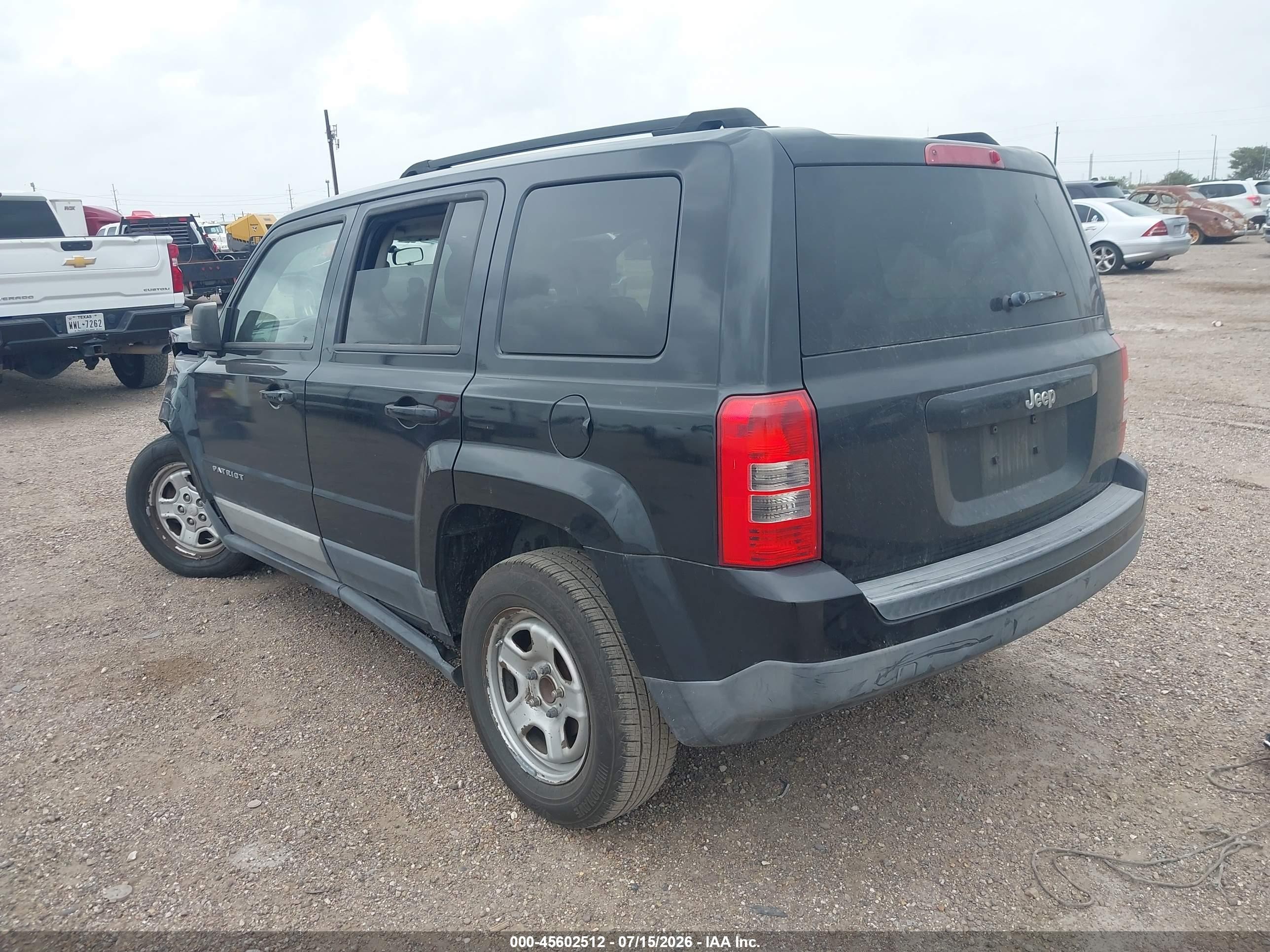 2011 Jeep Patriot Sport Black vin: 1J4NT1GA4BD108192
