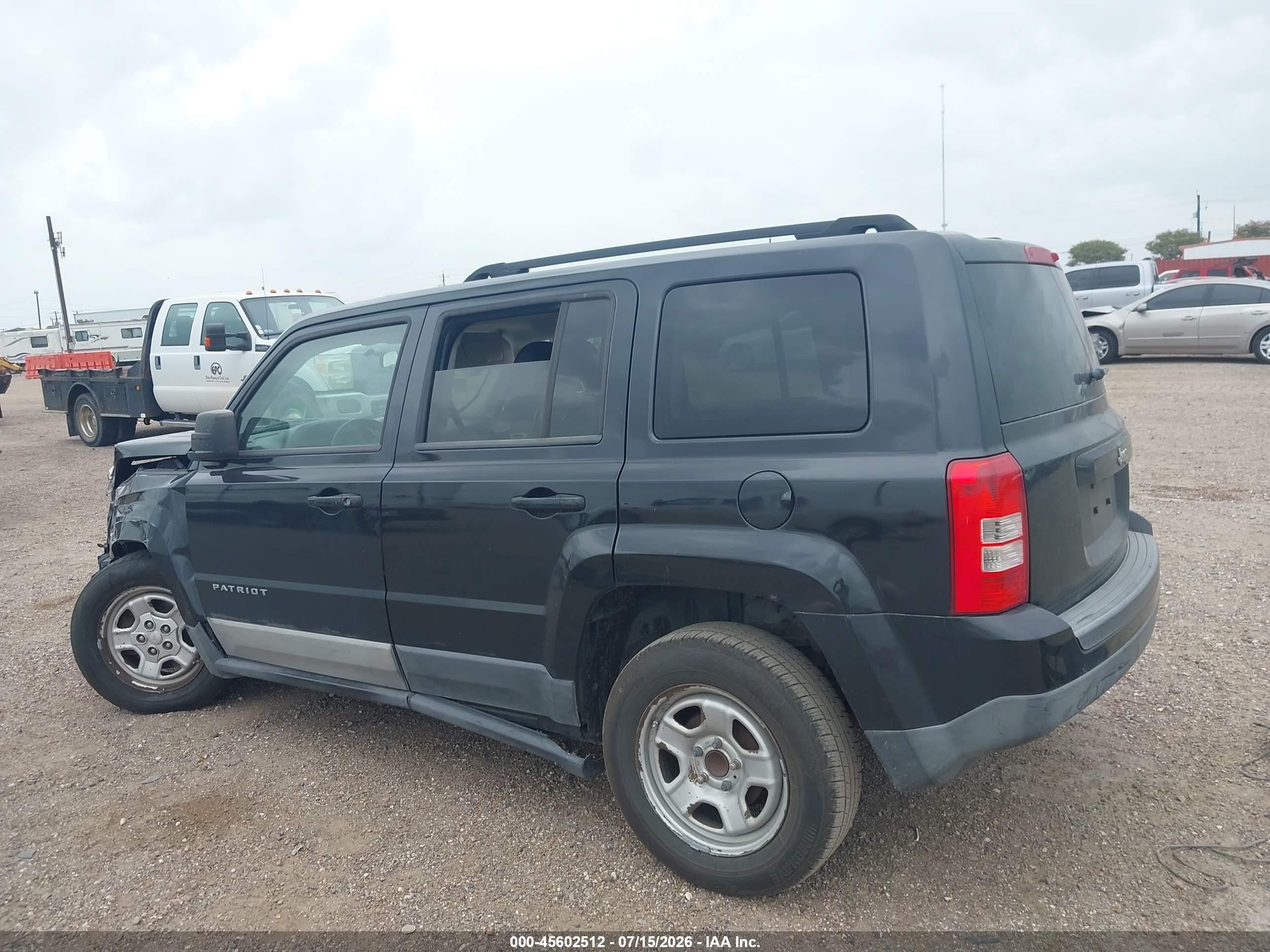 2011 Jeep Patriot Sport Black vin: 1J4NT1GA4BD108192
