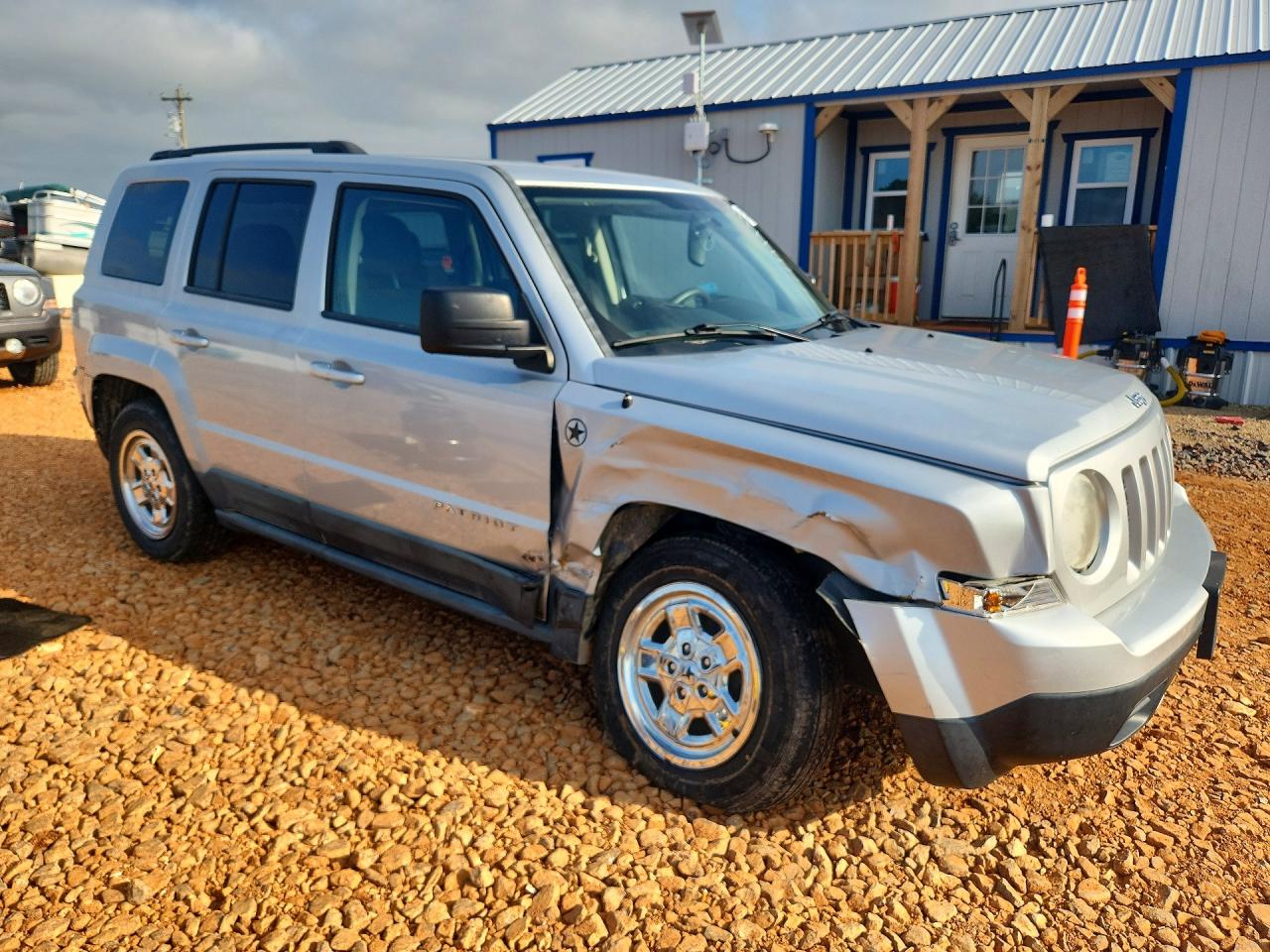 2011 Jeep Patriot Sport Silver vin: 1J4NT1GA4BD196824