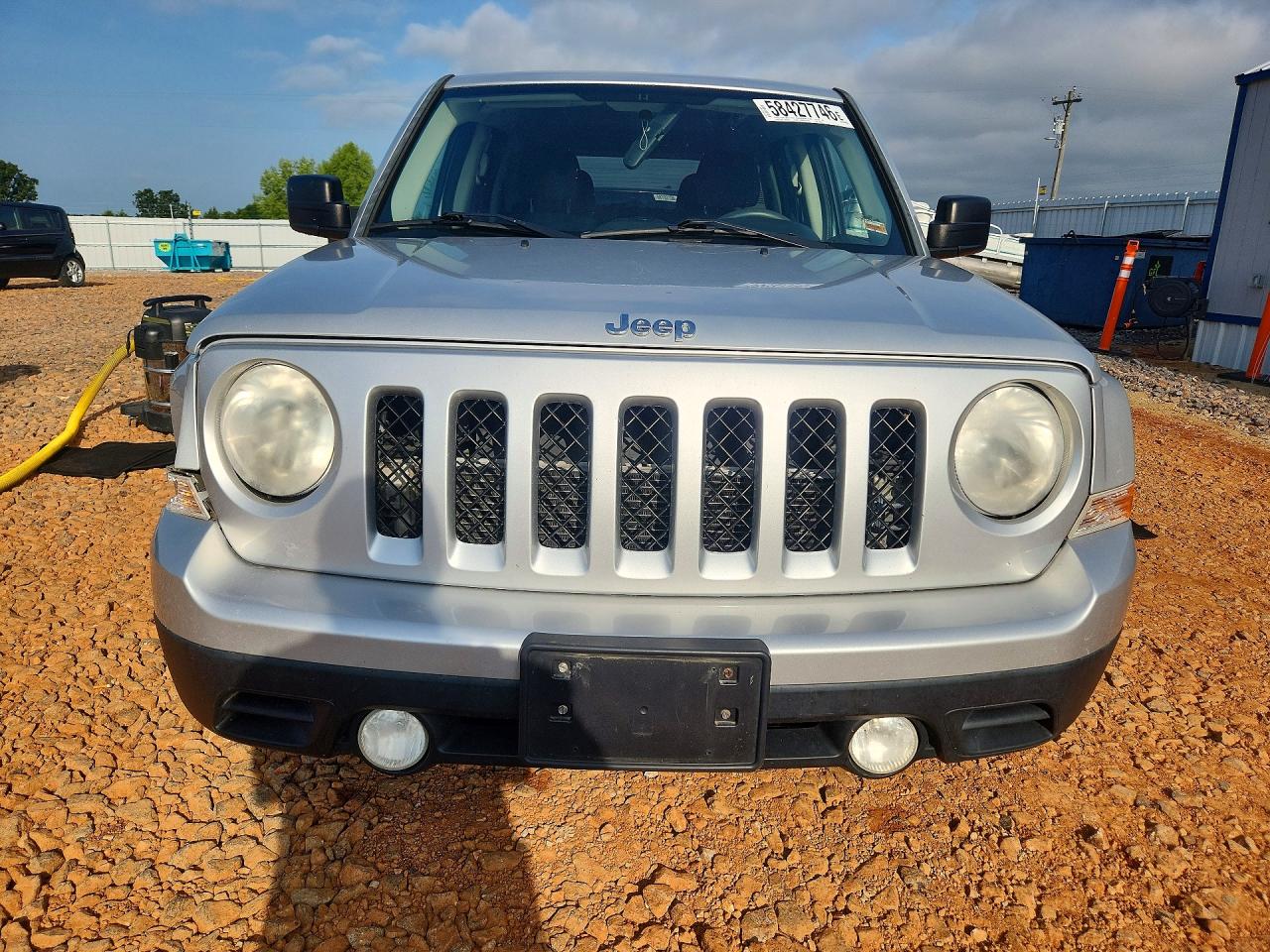 2011 Jeep Patriot Sport Silver vin: 1J4NT1GA4BD196824