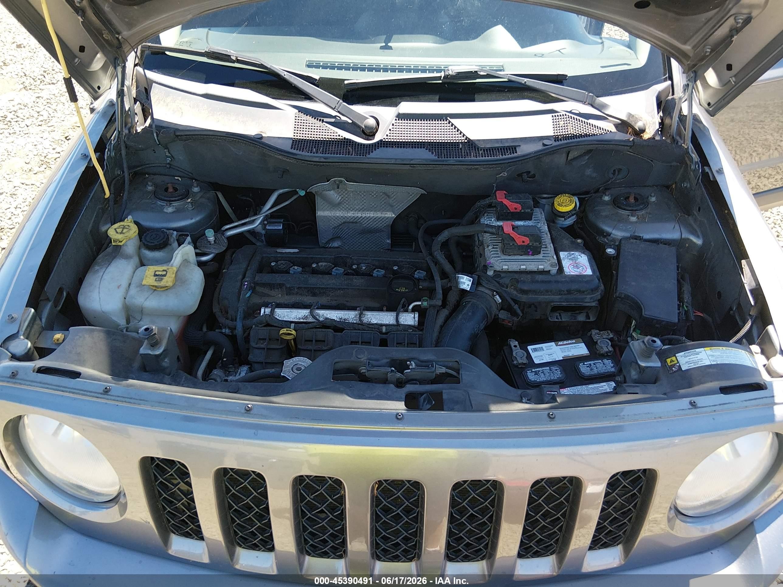2011 Jeep Patriot Sport Gray vin: 1J4NT1GA4BD287852