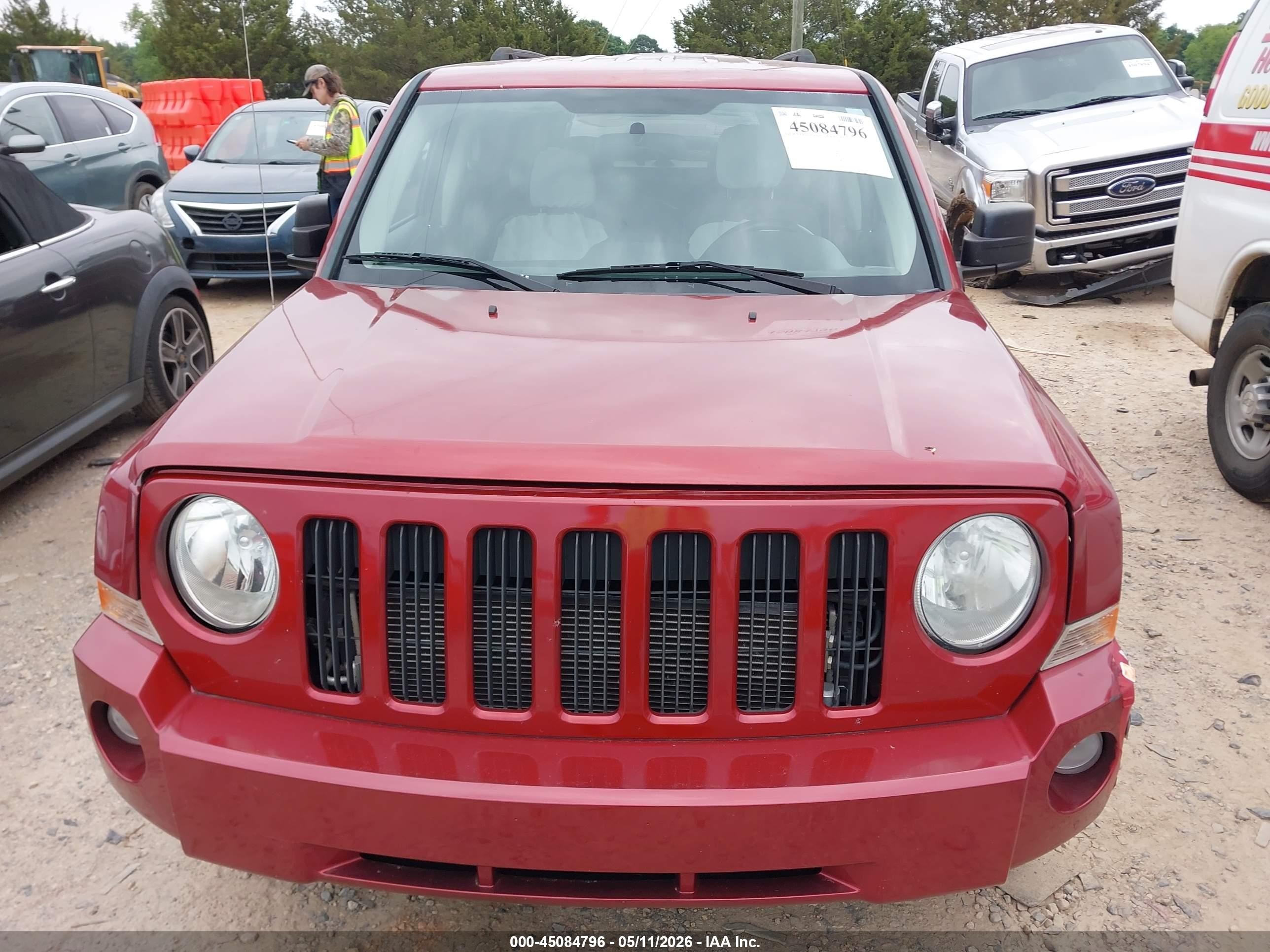 2010 Jeep Patriot Sport Red vin: 1J4NT1GA5AD666454