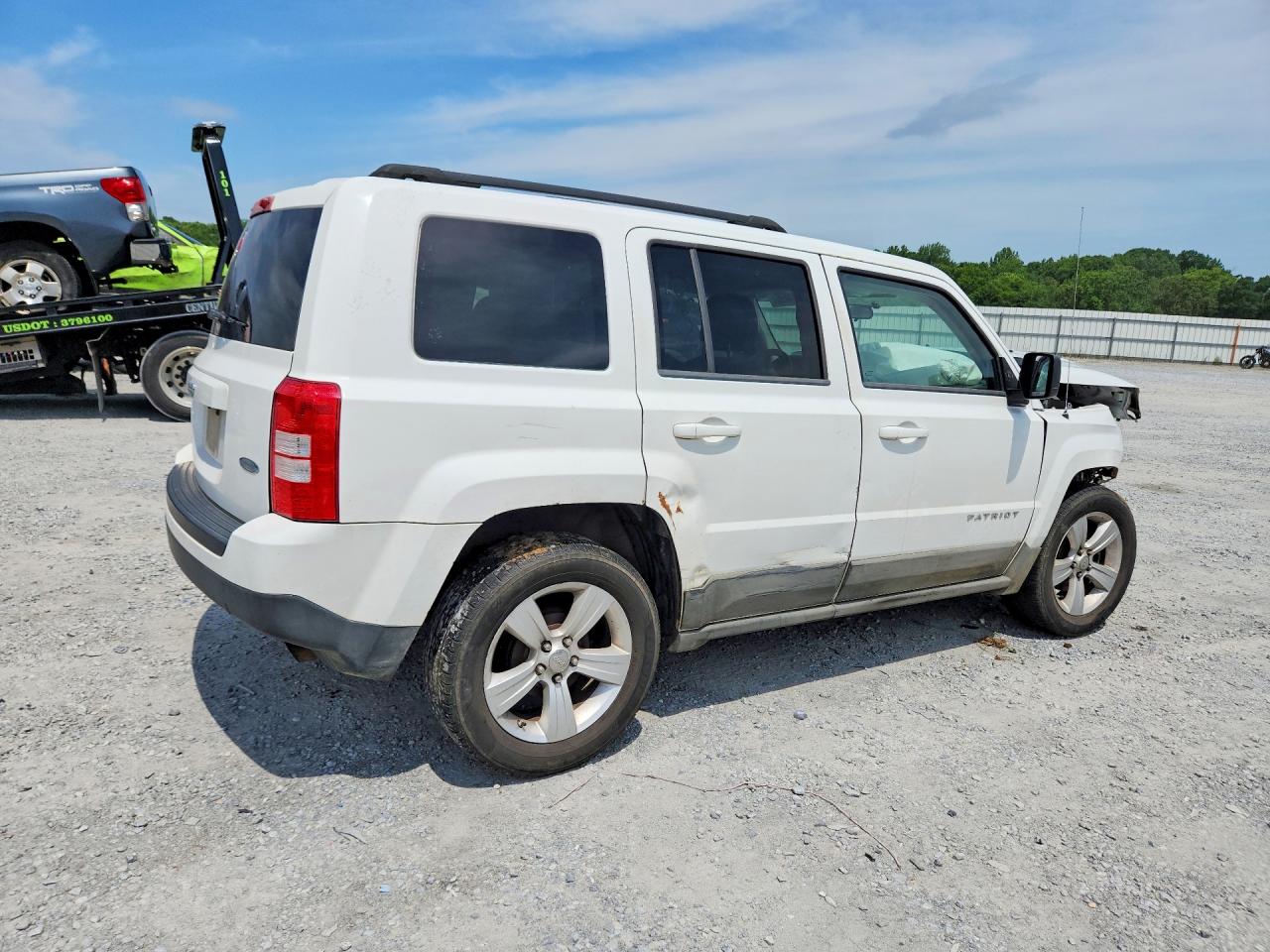 2011 Jeep Patriot Sport White vin: 1J4NT1GA5BD102790