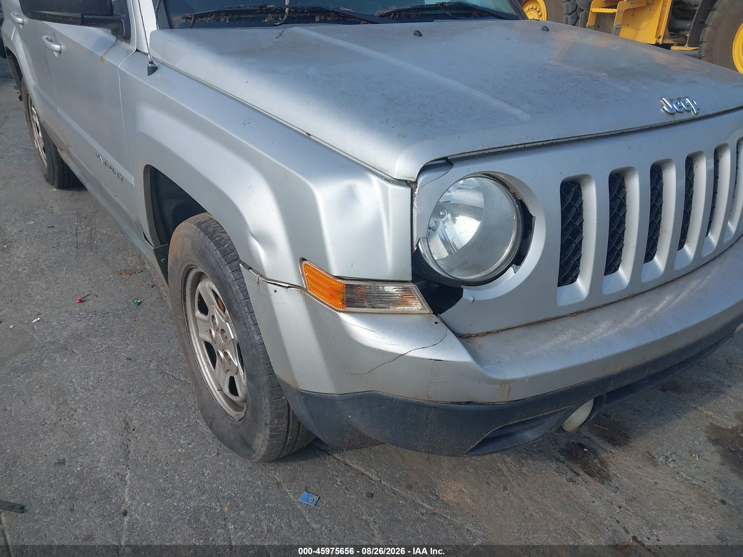 2011 Jeep Patriot Sport Silver vin: 1J4NT1GA5BD178283