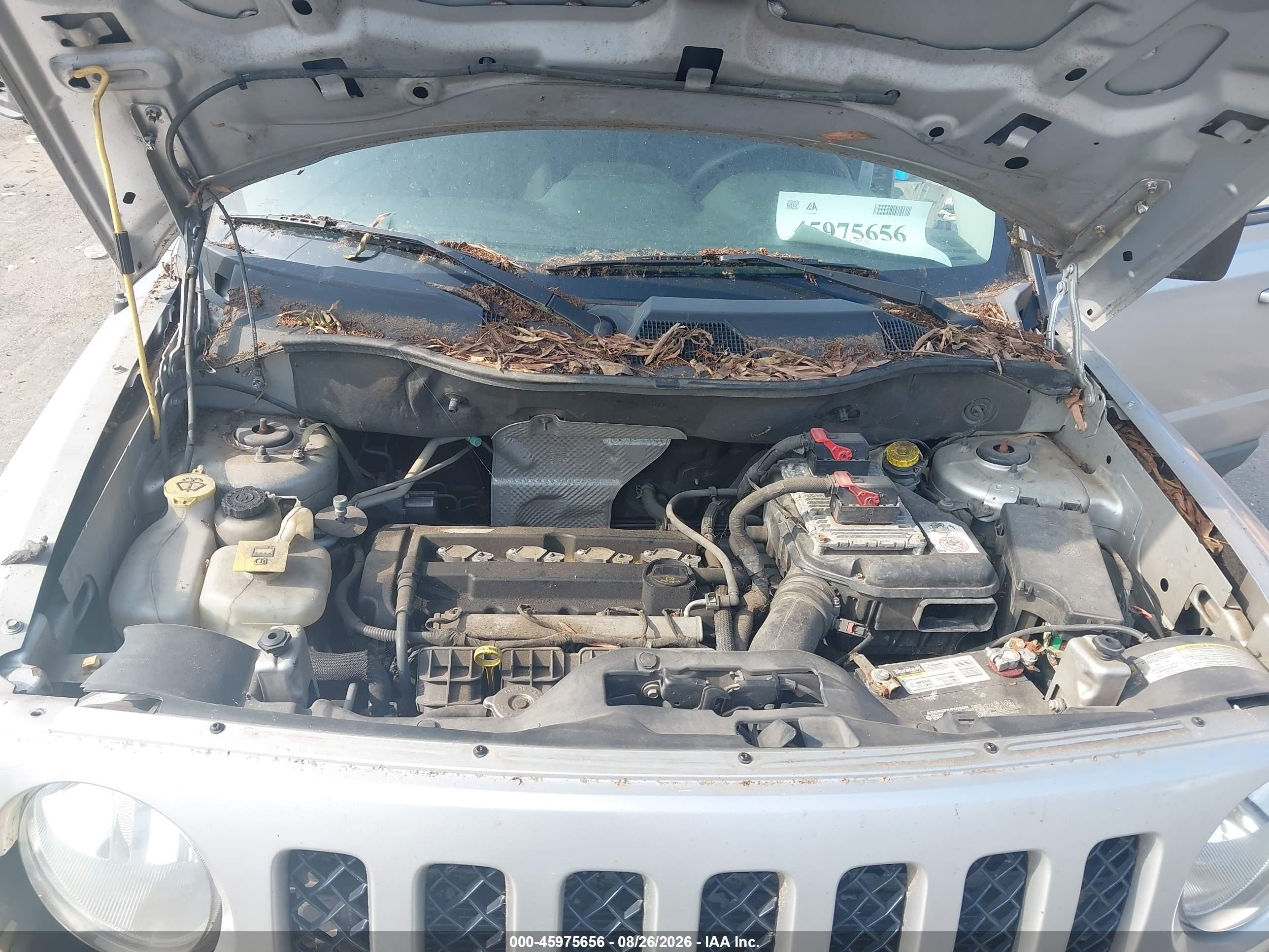 2011 Jeep Patriot Sport Silver vin: 1J4NT1GA5BD178283
