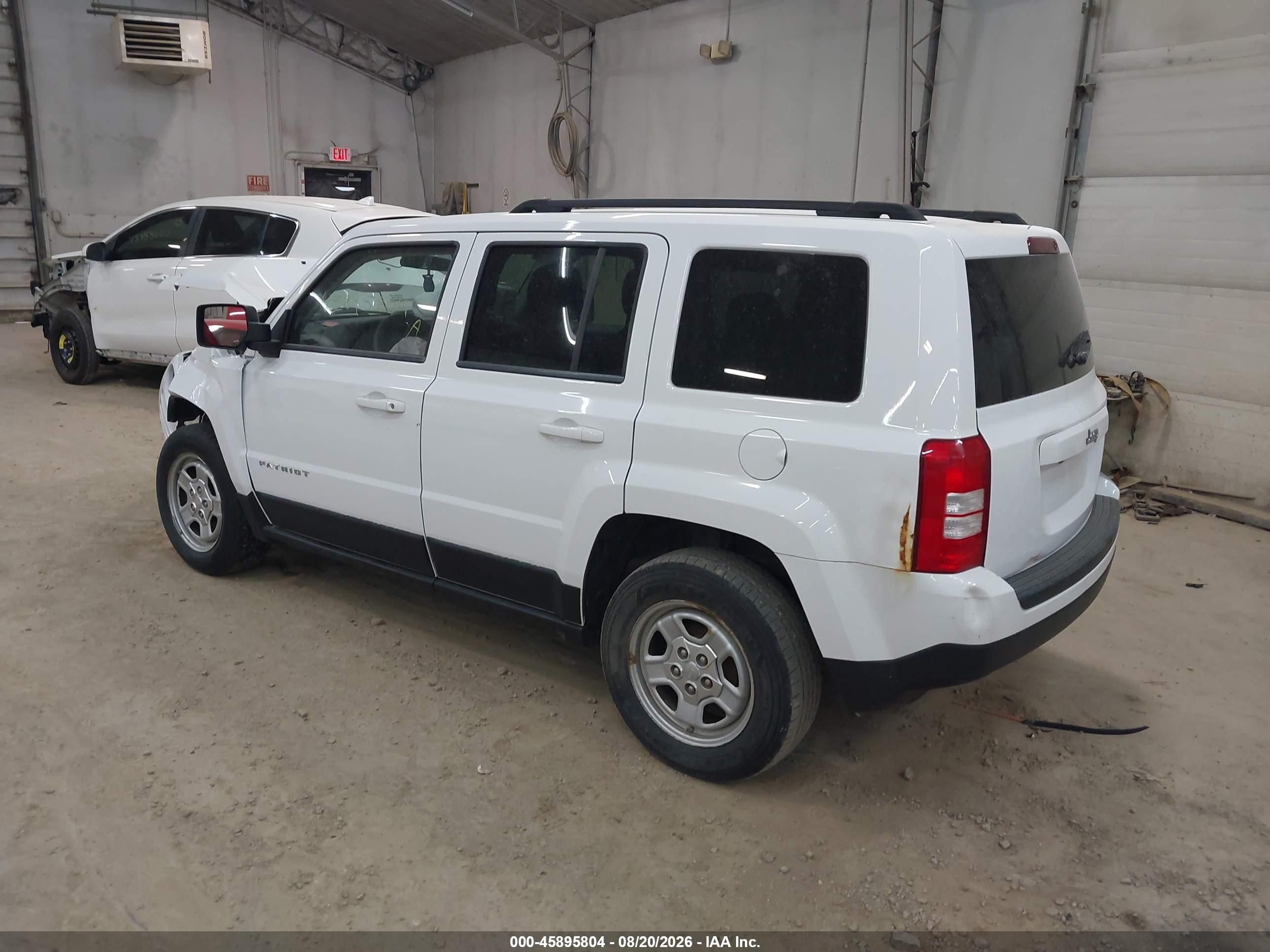 2011 Jeep Patriot Sport Белый vin: 1J4NT1GA5BD180924