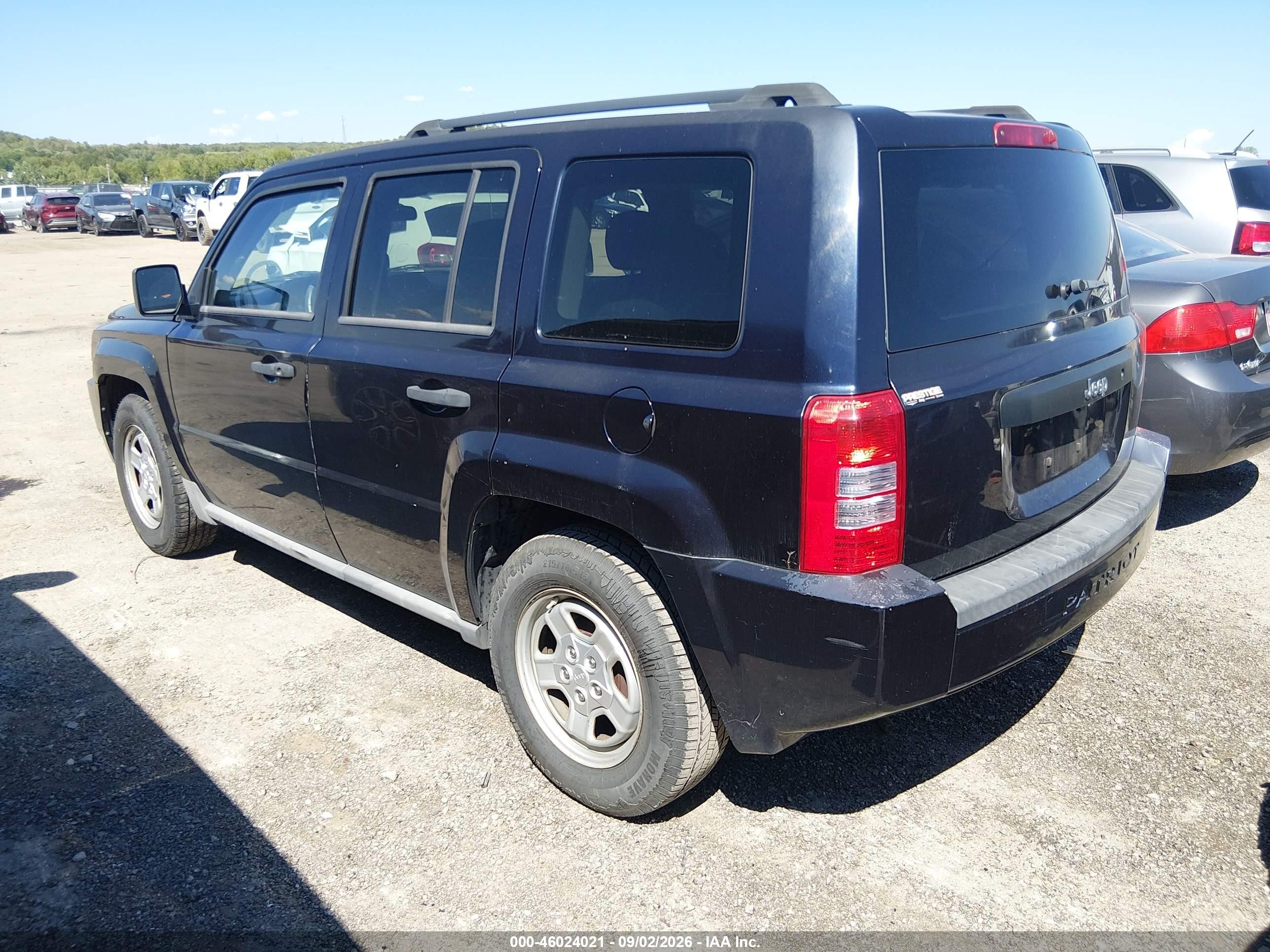 2010 Jeep Patriot Sport Navy vin: 1J4NT1GA6AD654295