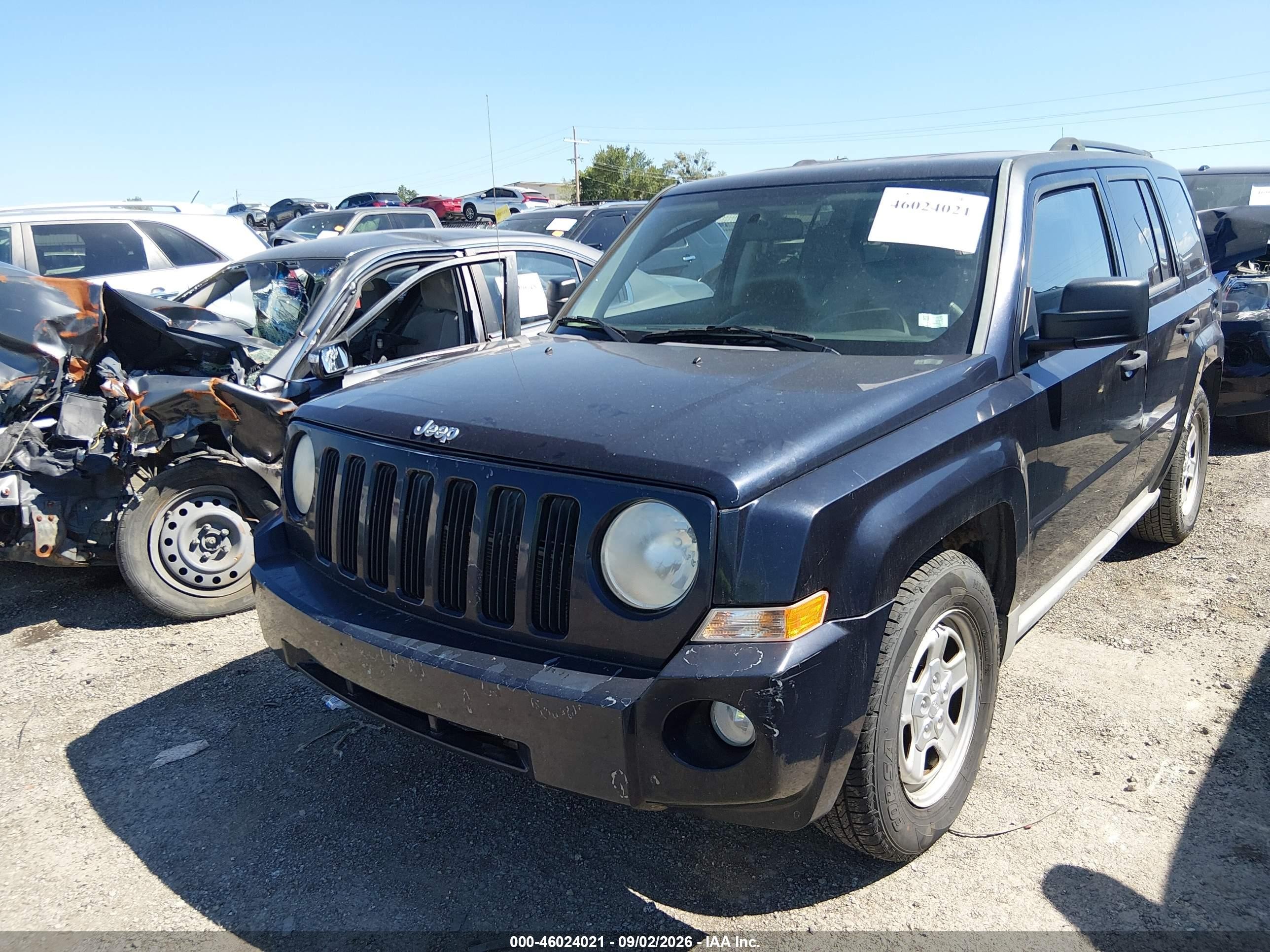 2010 Jeep Patriot Sport Navy vin: 1J4NT1GA6AD654295