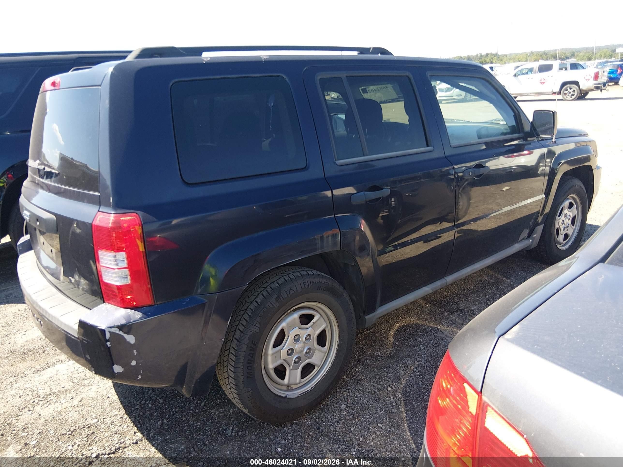 2010 Jeep Patriot Sport Navy vin: 1J4NT1GA6AD654295