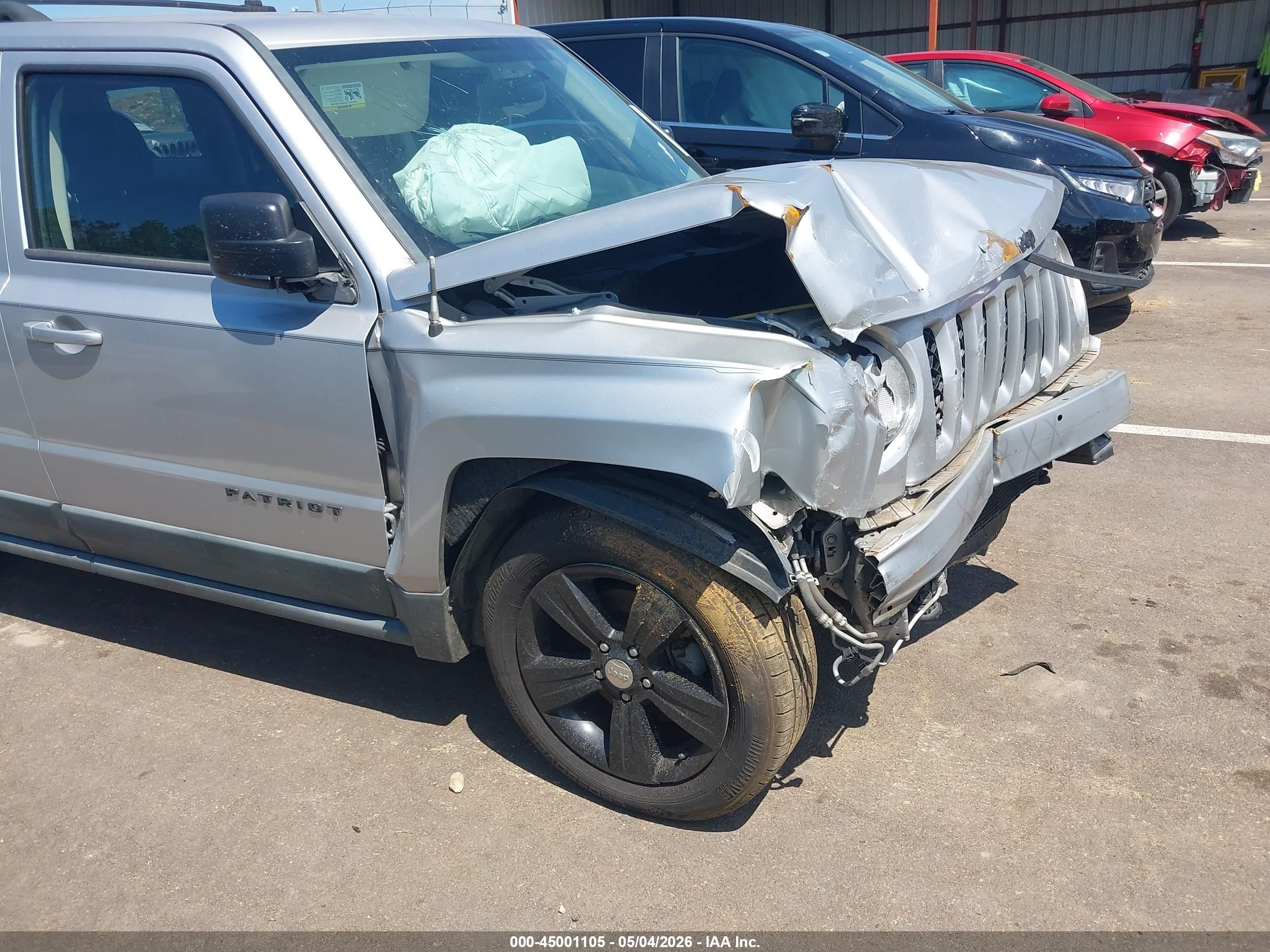 2011 Jeep Patriot Sport Silver vin: 1J4NT1GA6BD132428
