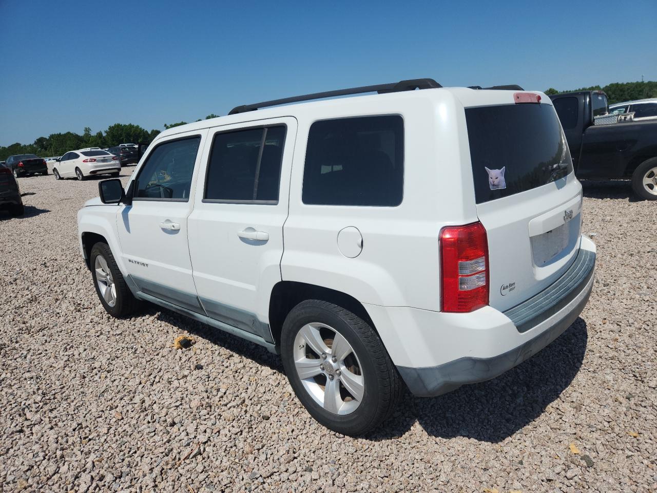 2011 Jeep Patriot Sport White vin: 1J4NT1GA6BD132445
