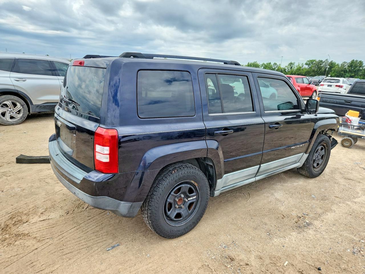 2011 Jeep Patriot Blue vin: 1J4NT1GA7BD175286