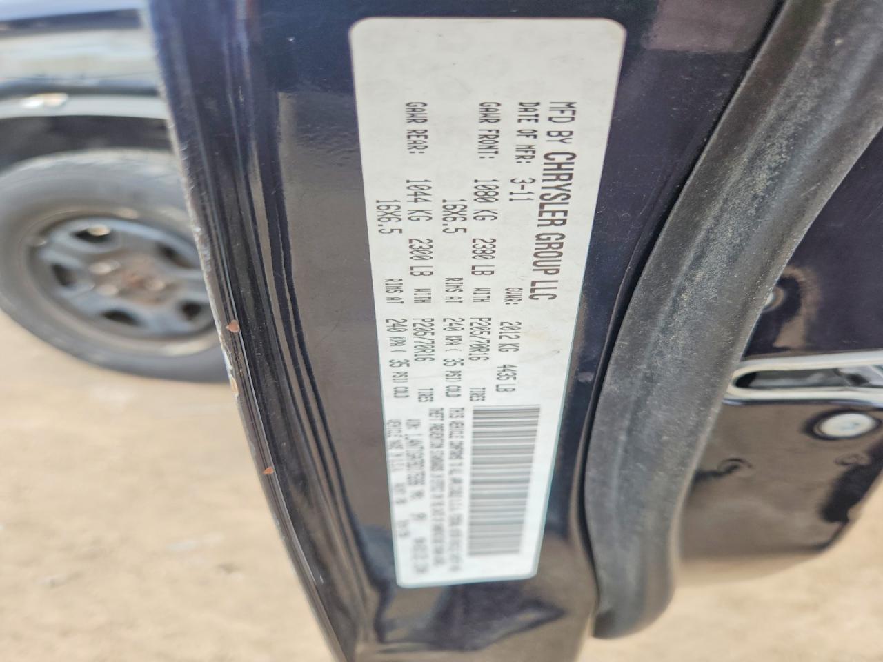 2011 Jeep Patriot Blue vin: 1J4NT1GA7BD175286