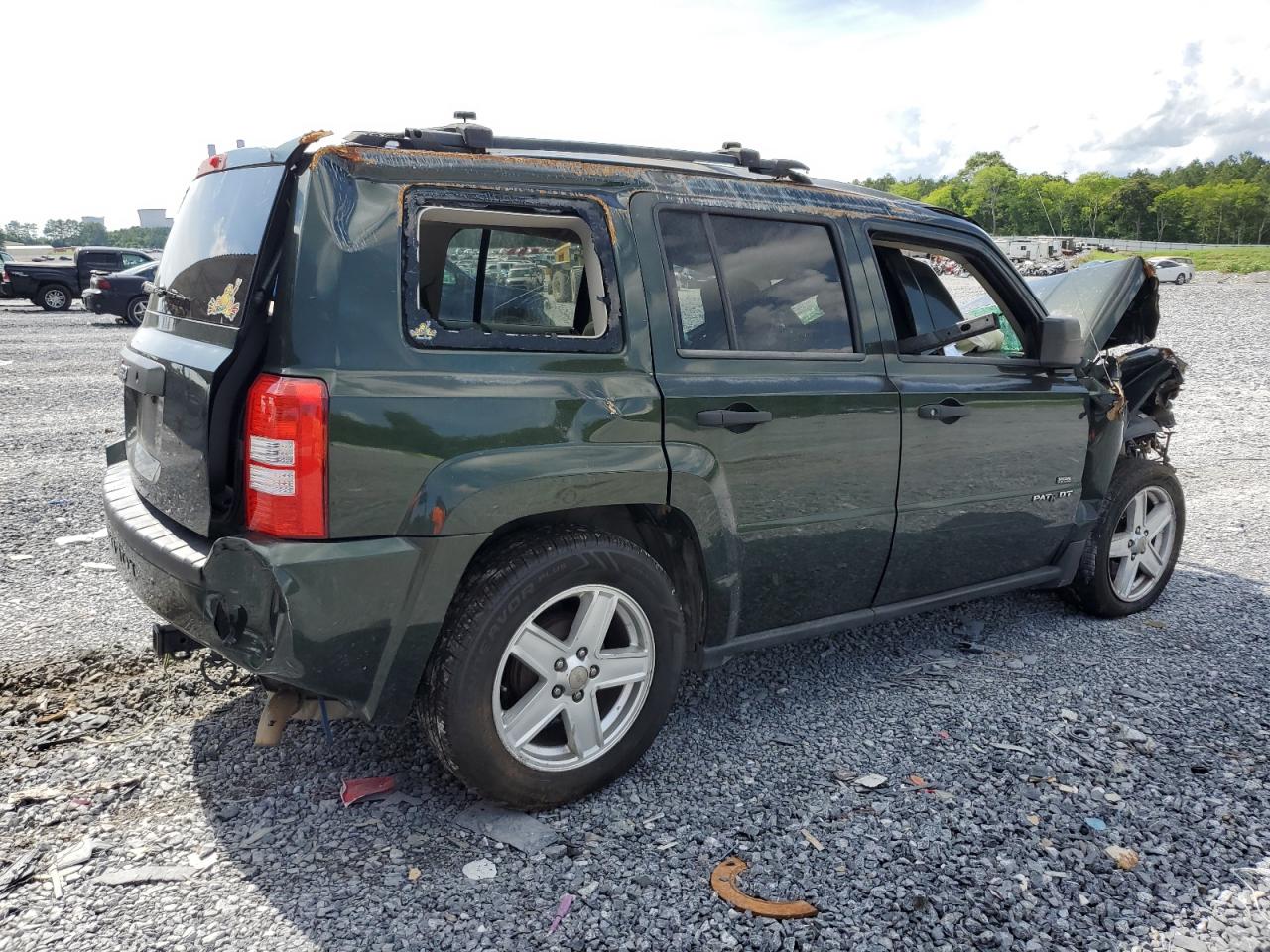 2010 Jeep Patriot Sport Green vin: 1J4NT1GA8AD625851