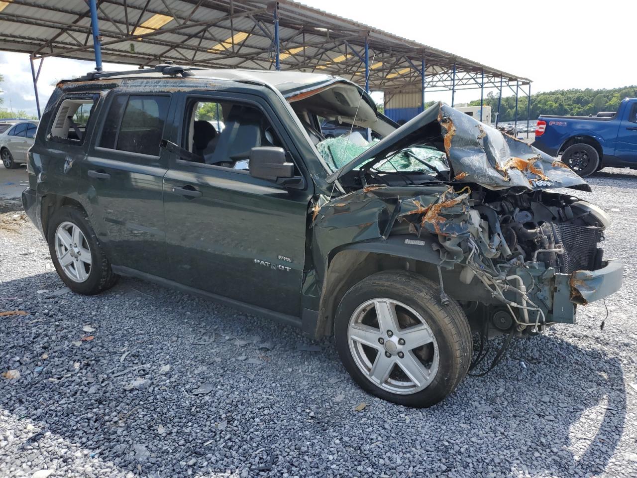 2010 Jeep Patriot Sport Green vin: 1J4NT1GA8AD625851