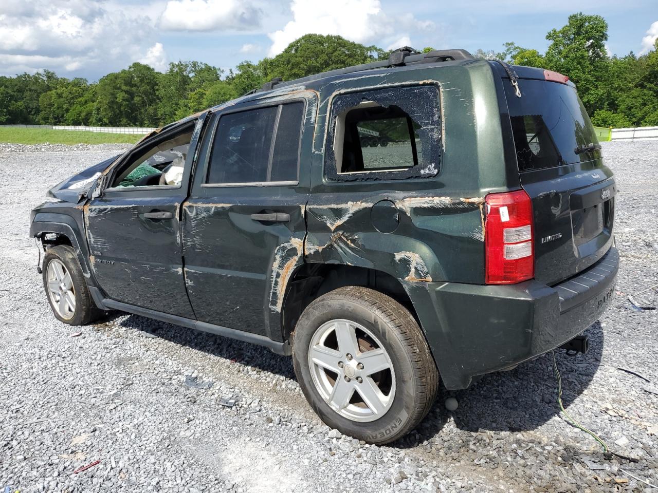 2010 Jeep Patriot Sport Green vin: 1J4NT1GA8AD625851